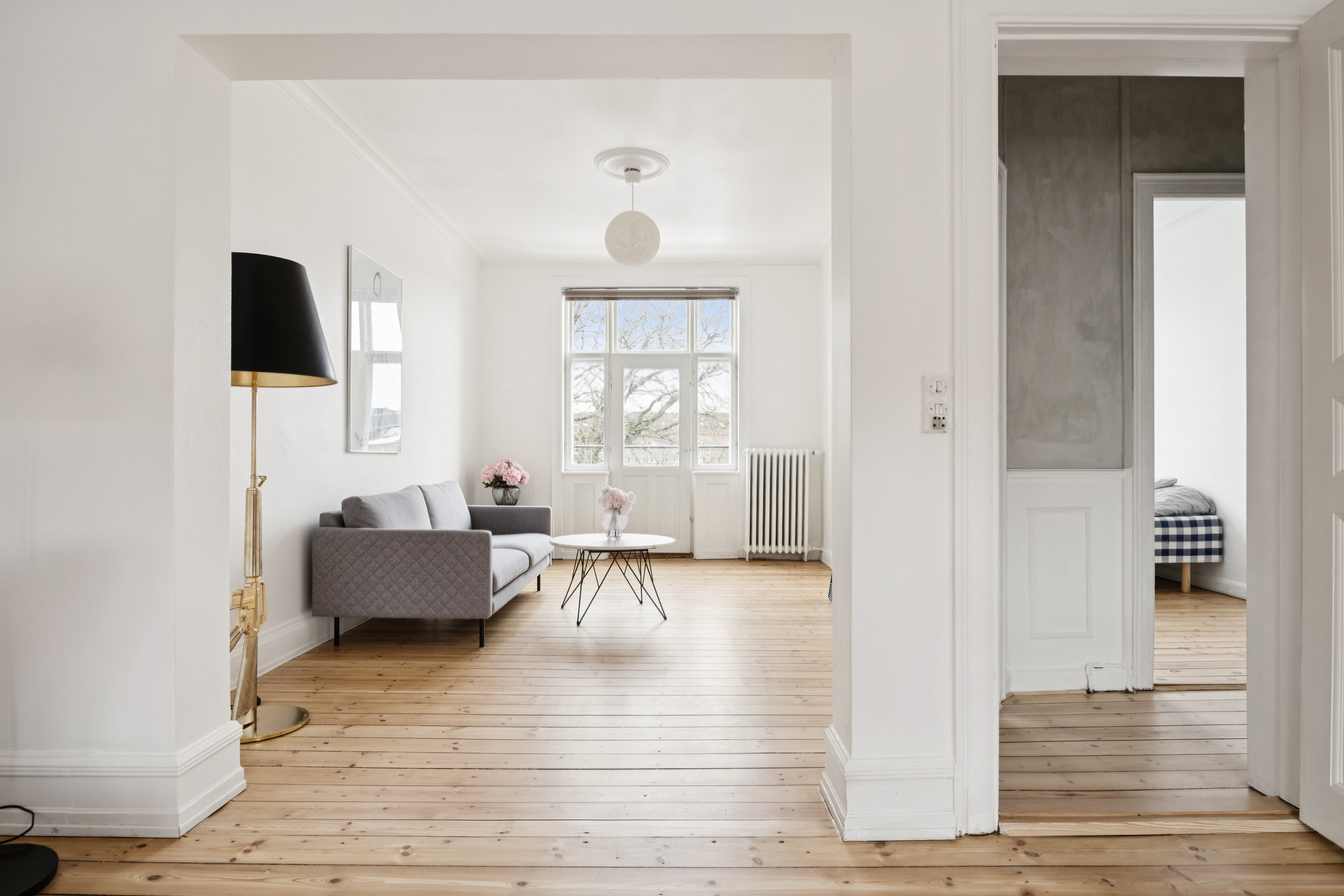 Fremhævet gang billede i fuldskærmstilstand. Billede af Henrik Steffens Vej 5, 4. tv., 1866 Frederiksberg C