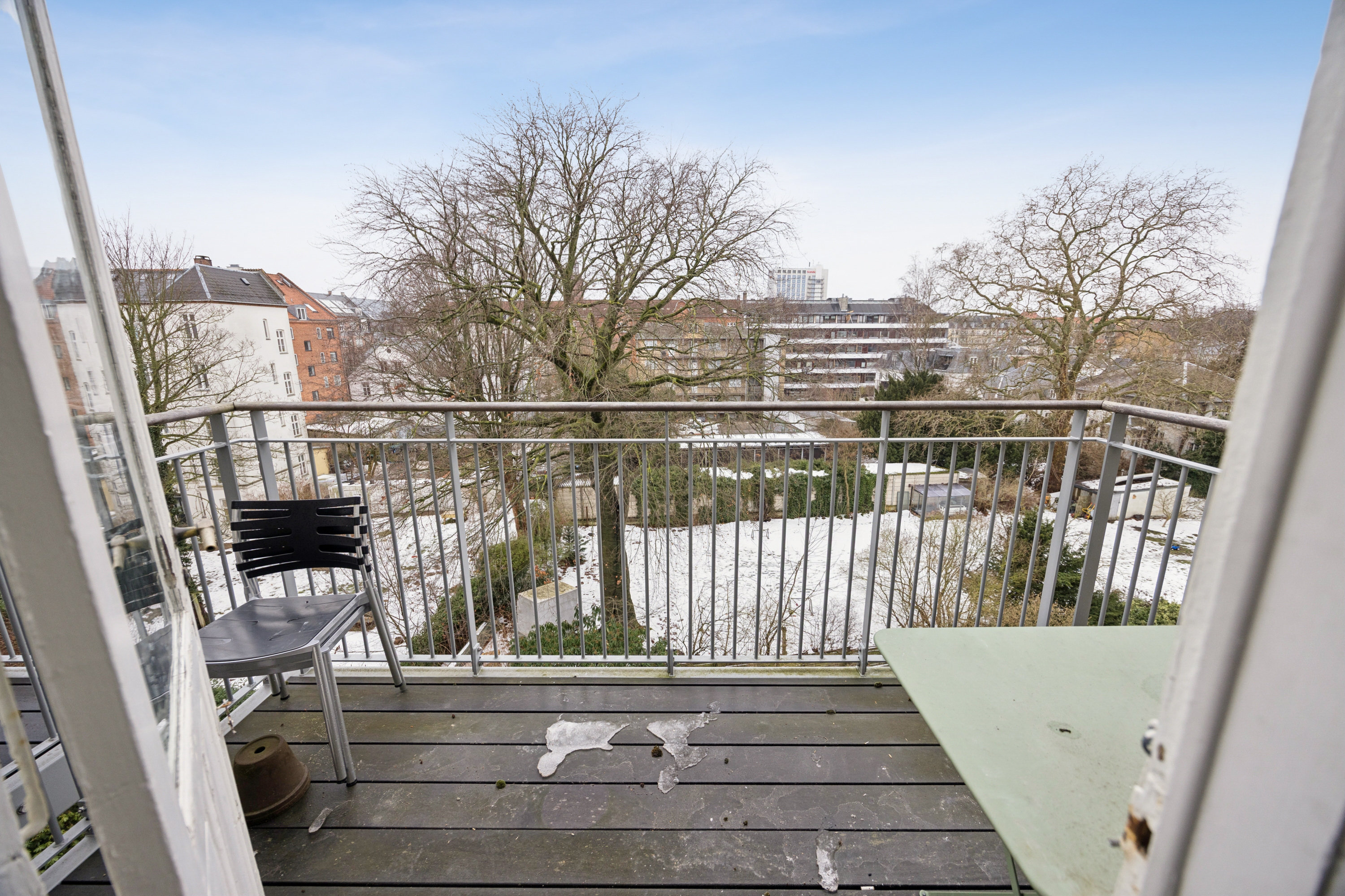 Fremhævet altan billede i fuldskærmstilstand. Billede af Henrik Steffens Vej 5, 4. tv., 1866 Frederiksberg C