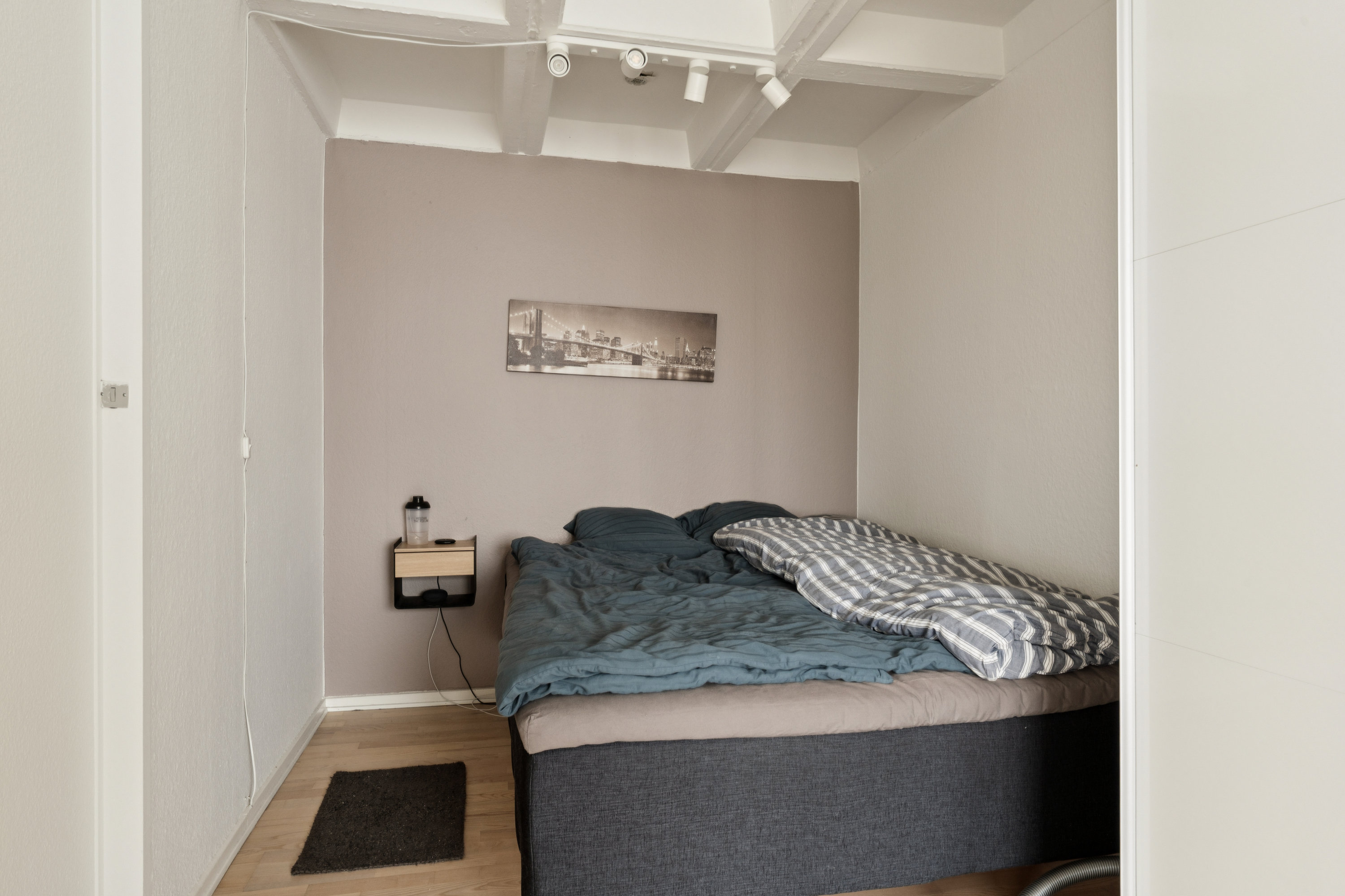 Fremhævet værelse billede i fuldskærmstilstand. Billede af Vesterbro 127, 11. 1107., 9000 Aalborg