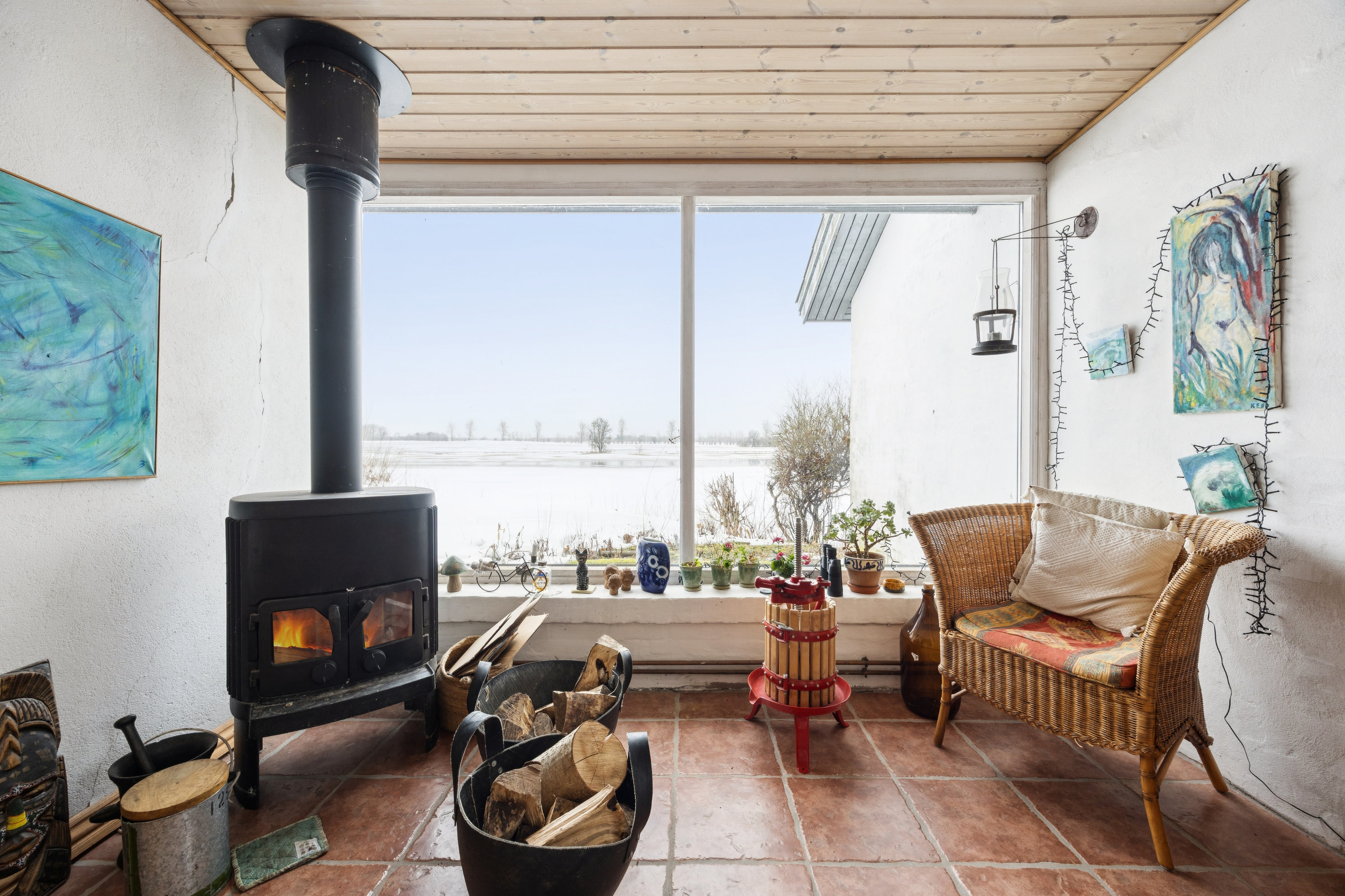 Fremhævet udestue billede i fuldskærmstilstand. Billede af Vandrigsvej 7, Gevnø, 4660 Store Heddinge