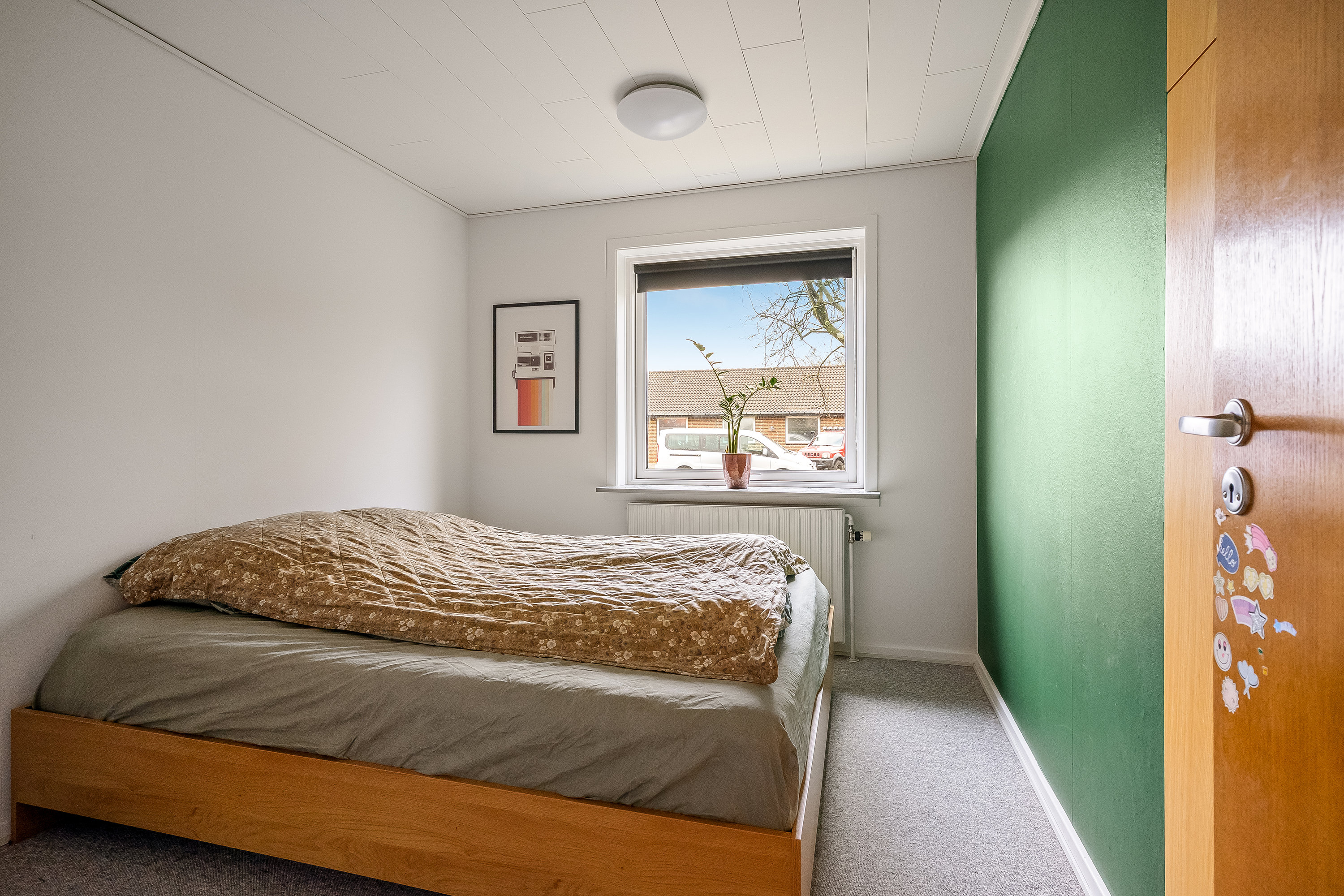Fremhævet soveværelse billede i fuldskærmstilstand. Billede af Birkedalen 13, Lomborg, 7620 Lemvig