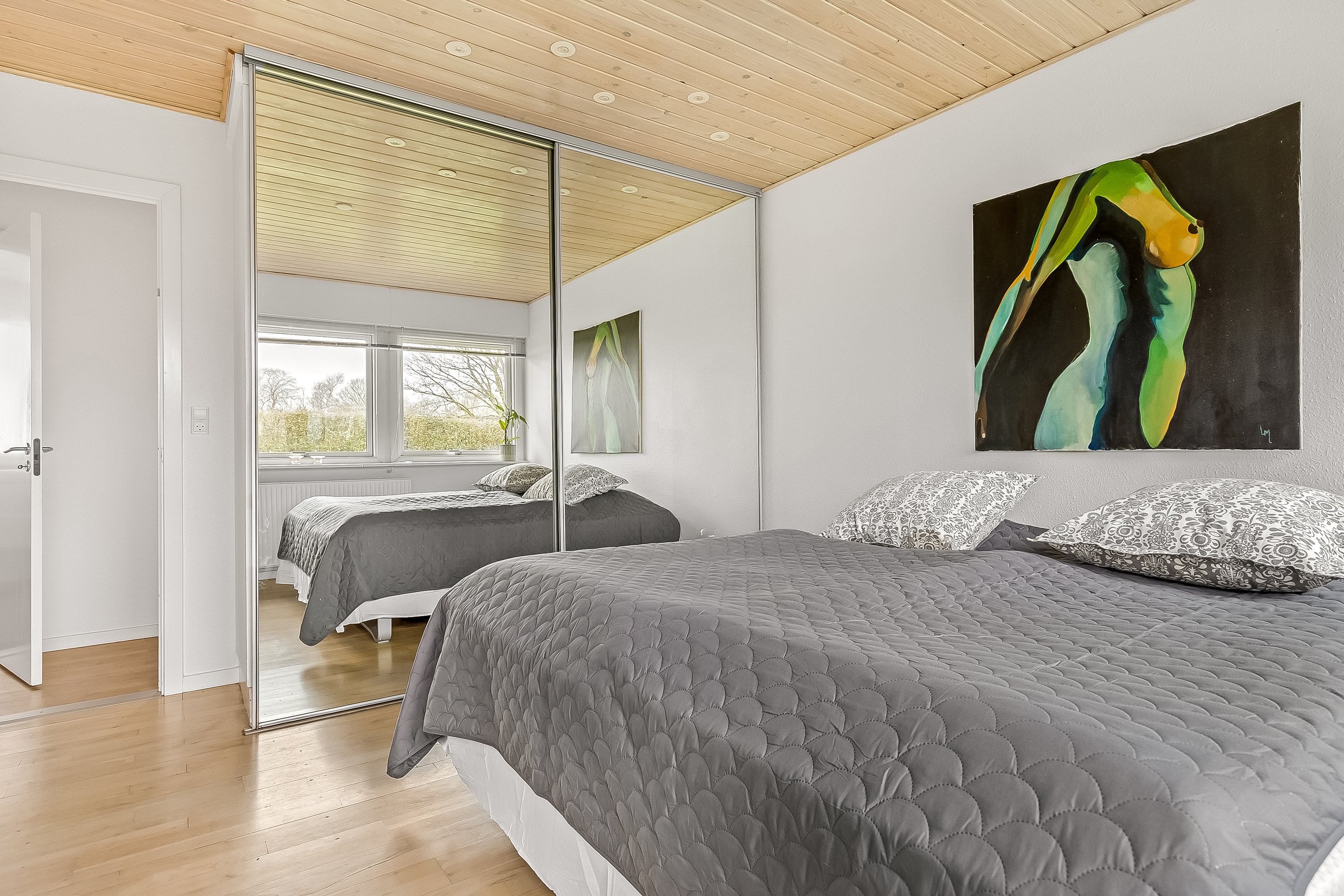 Fremhævet soveværelse billede i fuldskærmstilstand. Billede af Skolebakken 60, Nr. Bjert, 6000 Kolding