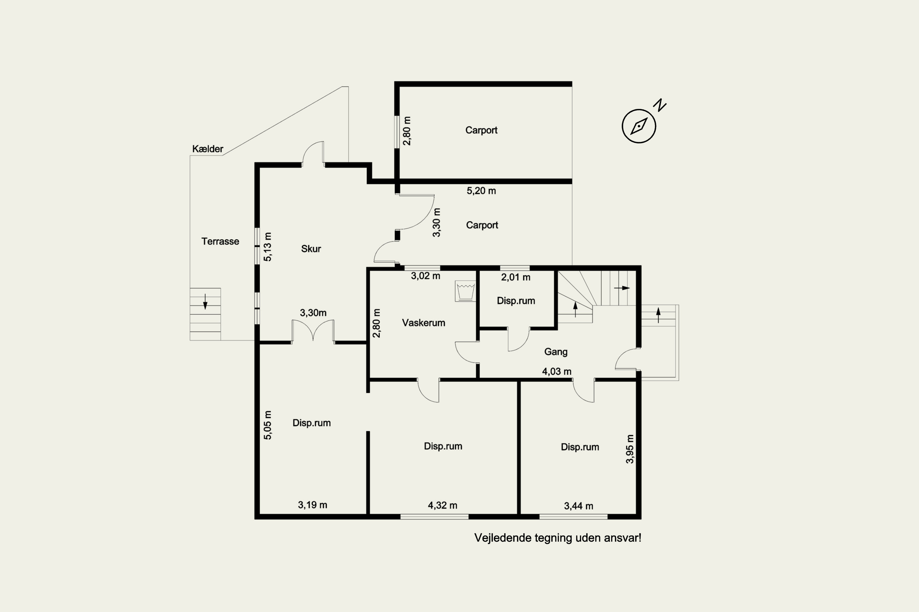 Plantegninger billede af Frederiksberggade 12, 6640 Lunderskov