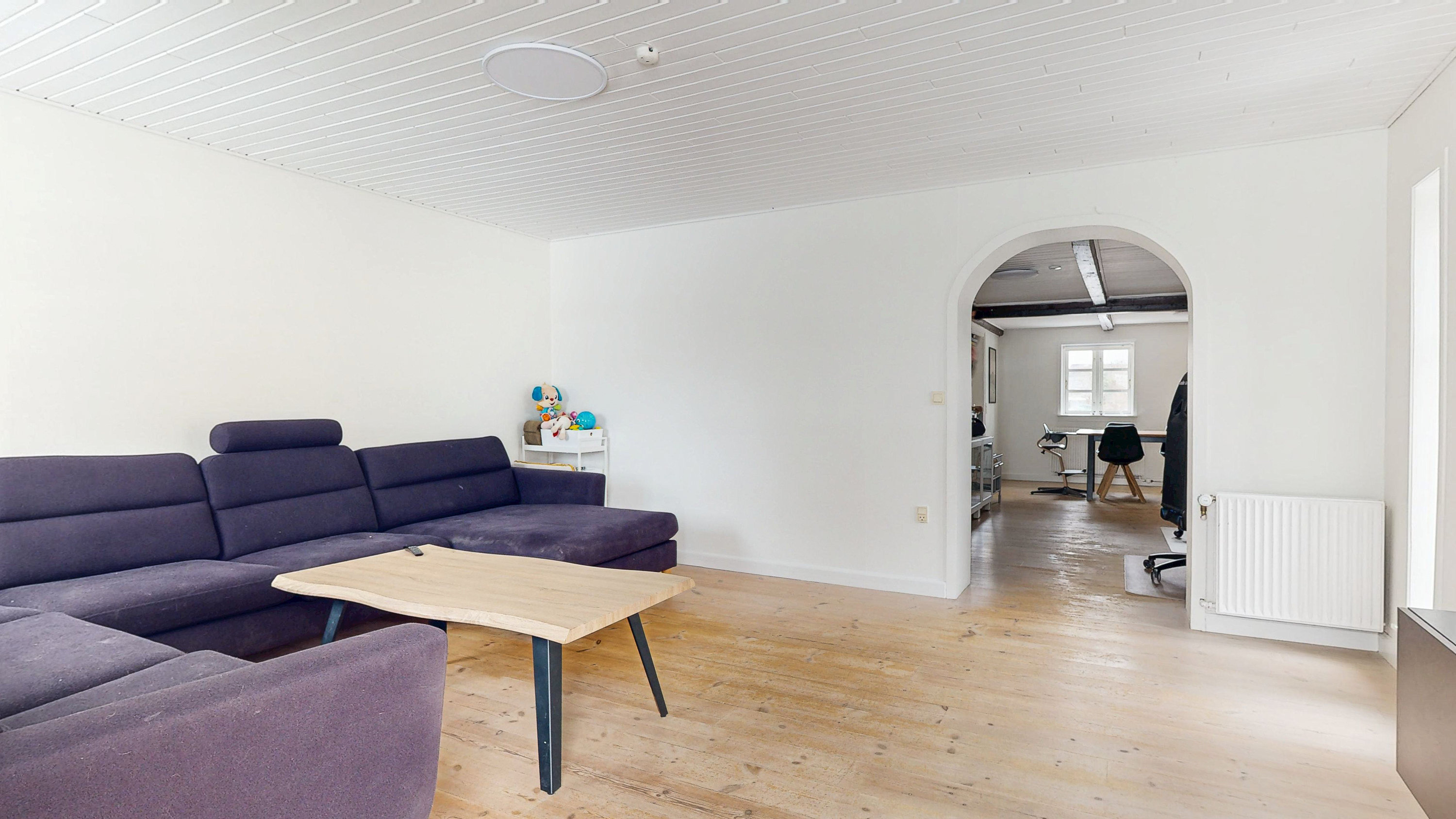 Fremhævet stue billede i fuldskærmstilstand. Billede af Lemming Bygade 36, 8632 Lemming