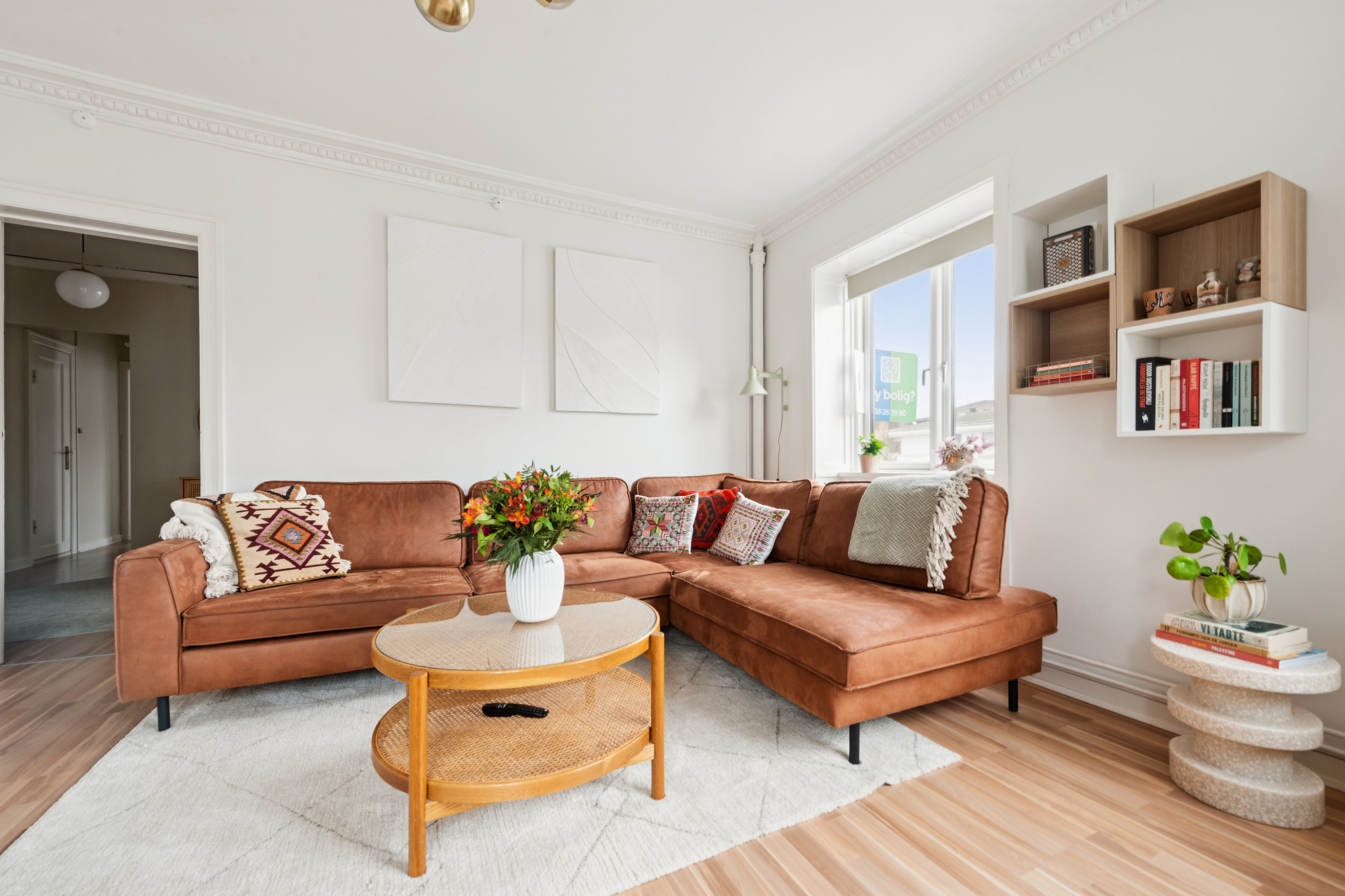 Fremhævet stue billede i fuldskærmstilstand. Billede af Frederikssundsvej 195B, 1. th., 2700 Brønshøj