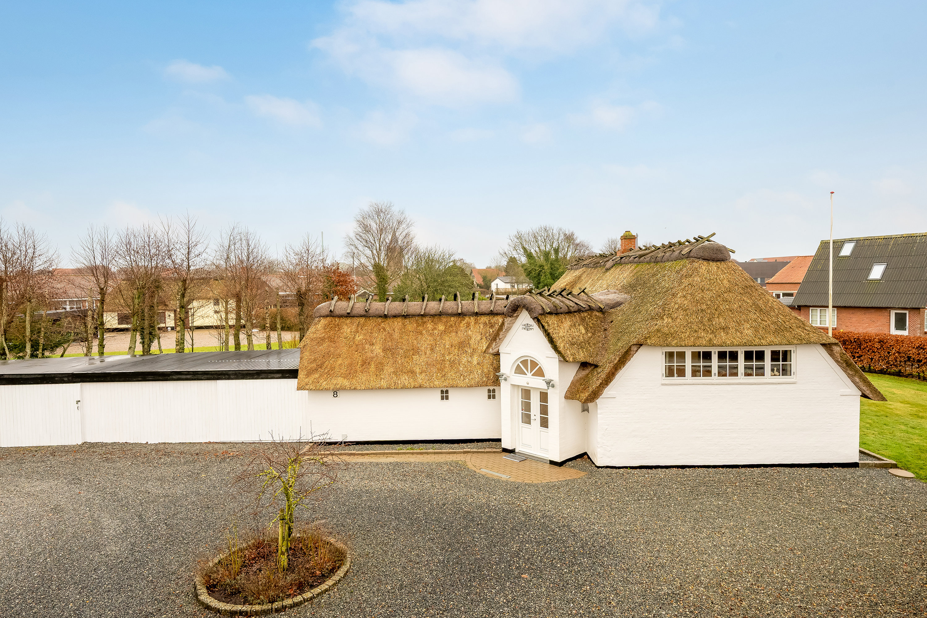 Fremhævet facade billede i fuldskærmstilstand. Billede af Nørre Skærbækvej 8, 6780 Skærbæk