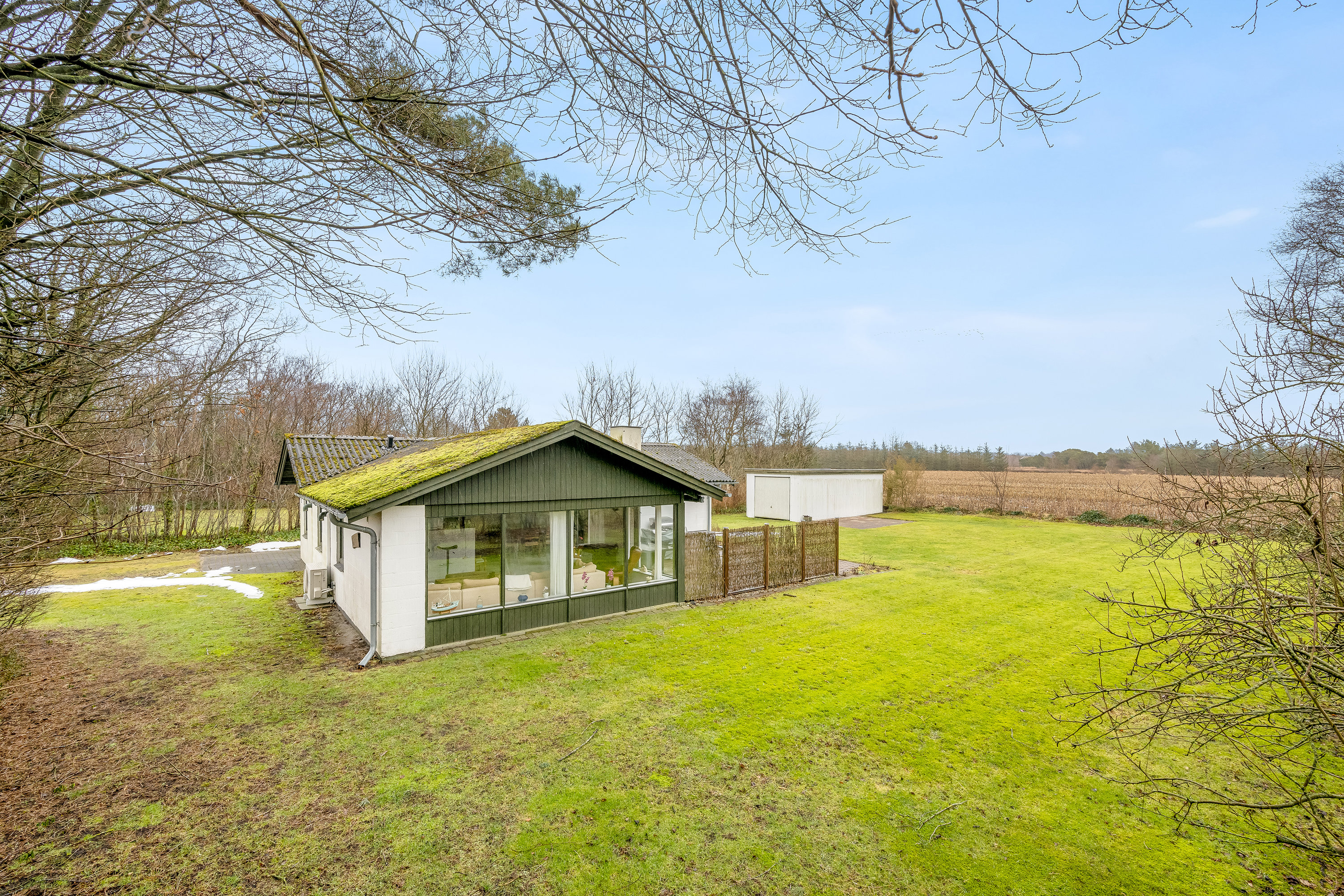 Fremhævet have billede i fuldskærmstilstand. Billede af Oddervej 15, Vostrup, 6880 Tarm