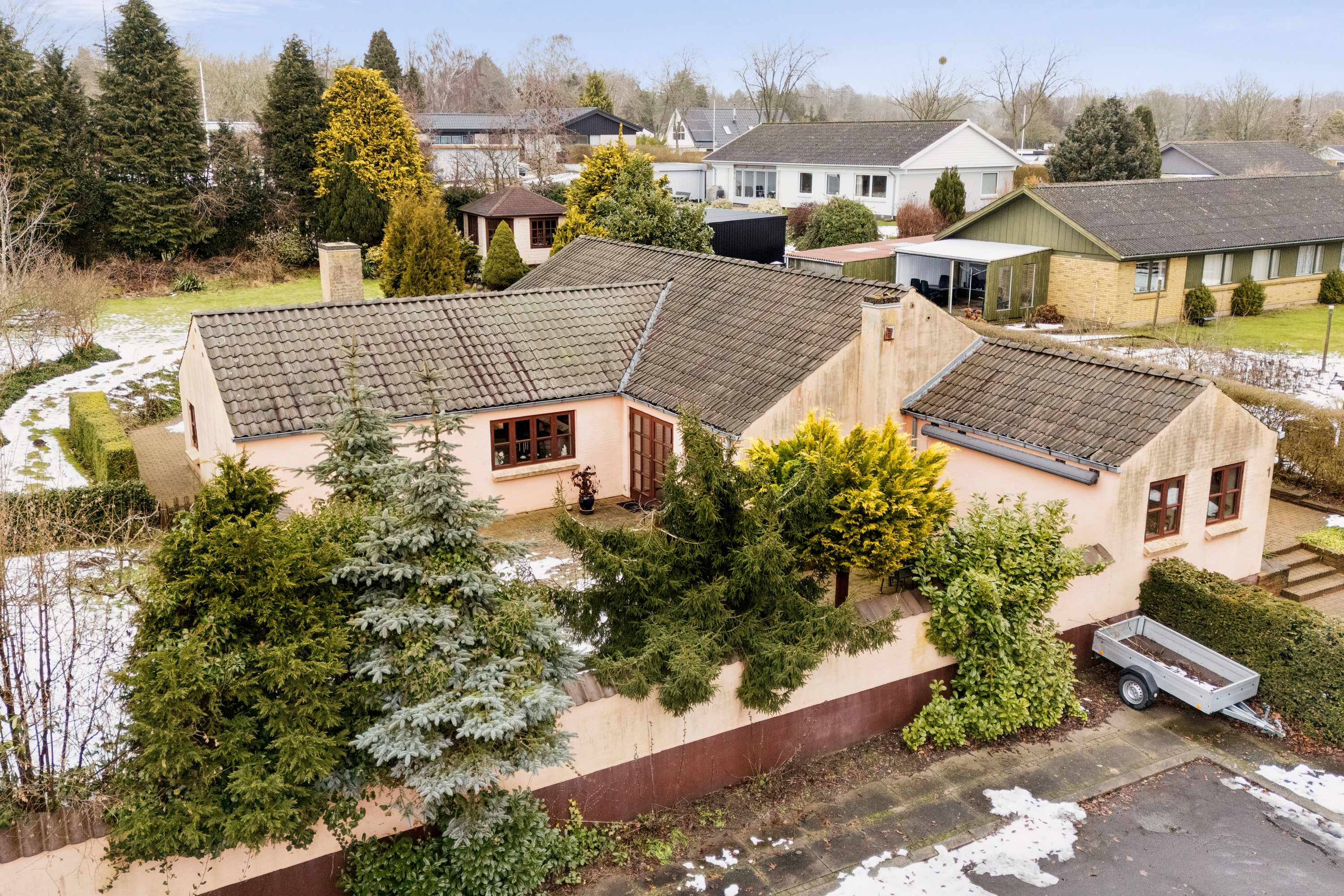 Fremhævet andet billede i fuldskærmstilstand. Billede af Enebærvej 1, 5620 Glamsbjerg