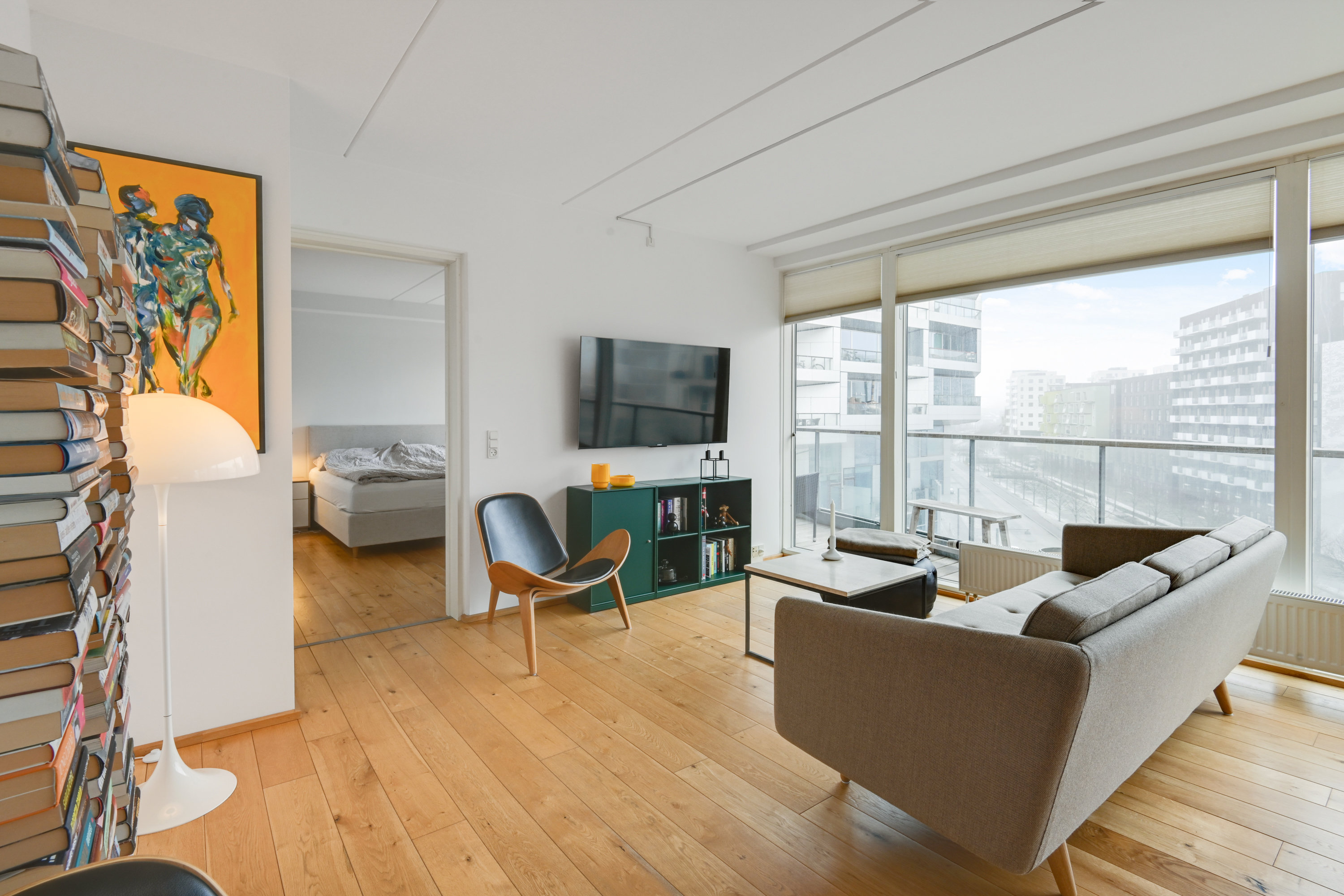 Fremhævet  billede i fuldskærmstilstand. Billede af Robert Jacobsens Vej 74, 4. 2., 2300 København S