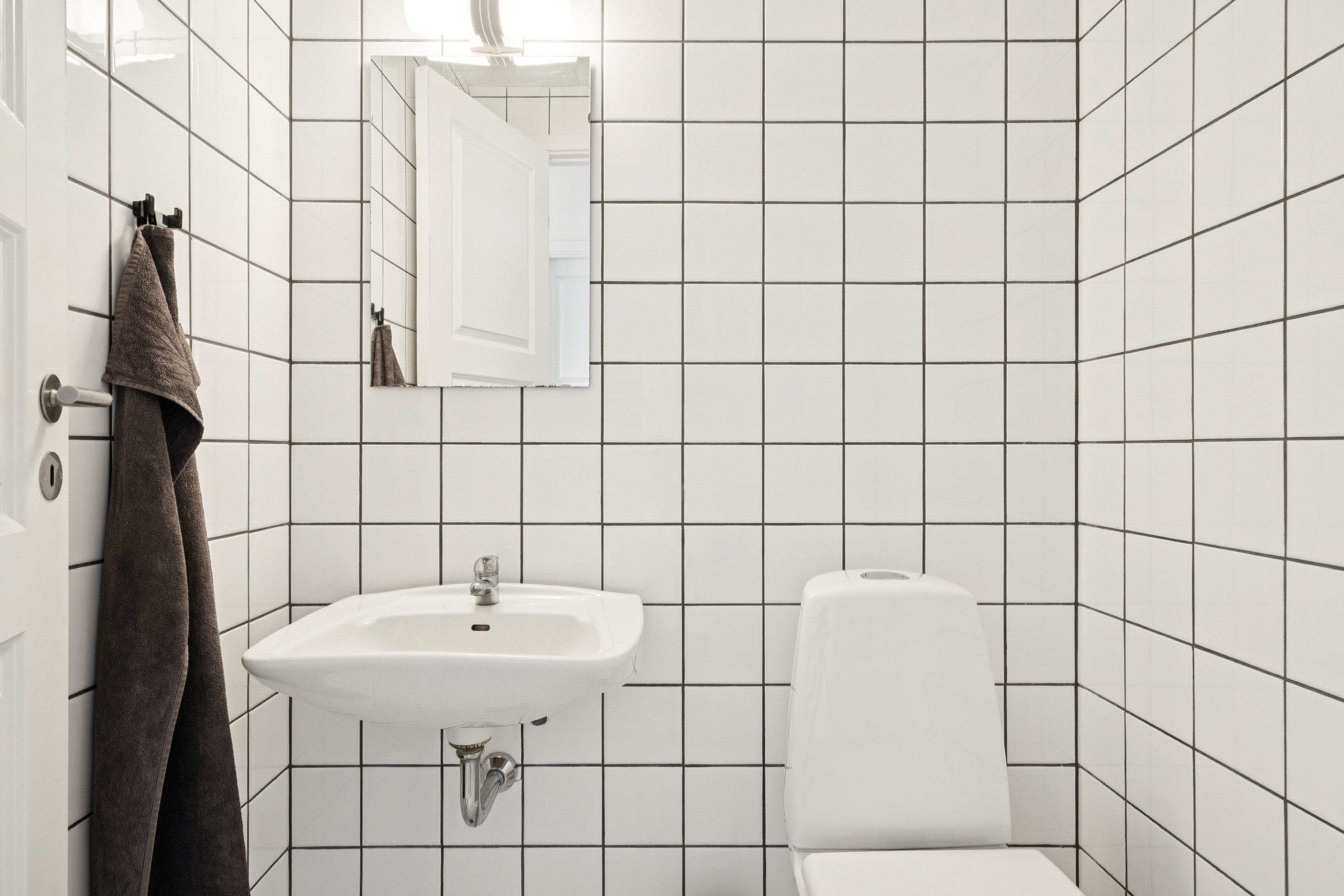 Fremhævet badeværelse billede i fuldskærmstilstand. Billede af Stevns Landevej 55, Frøslev, 4660 Store Heddinge