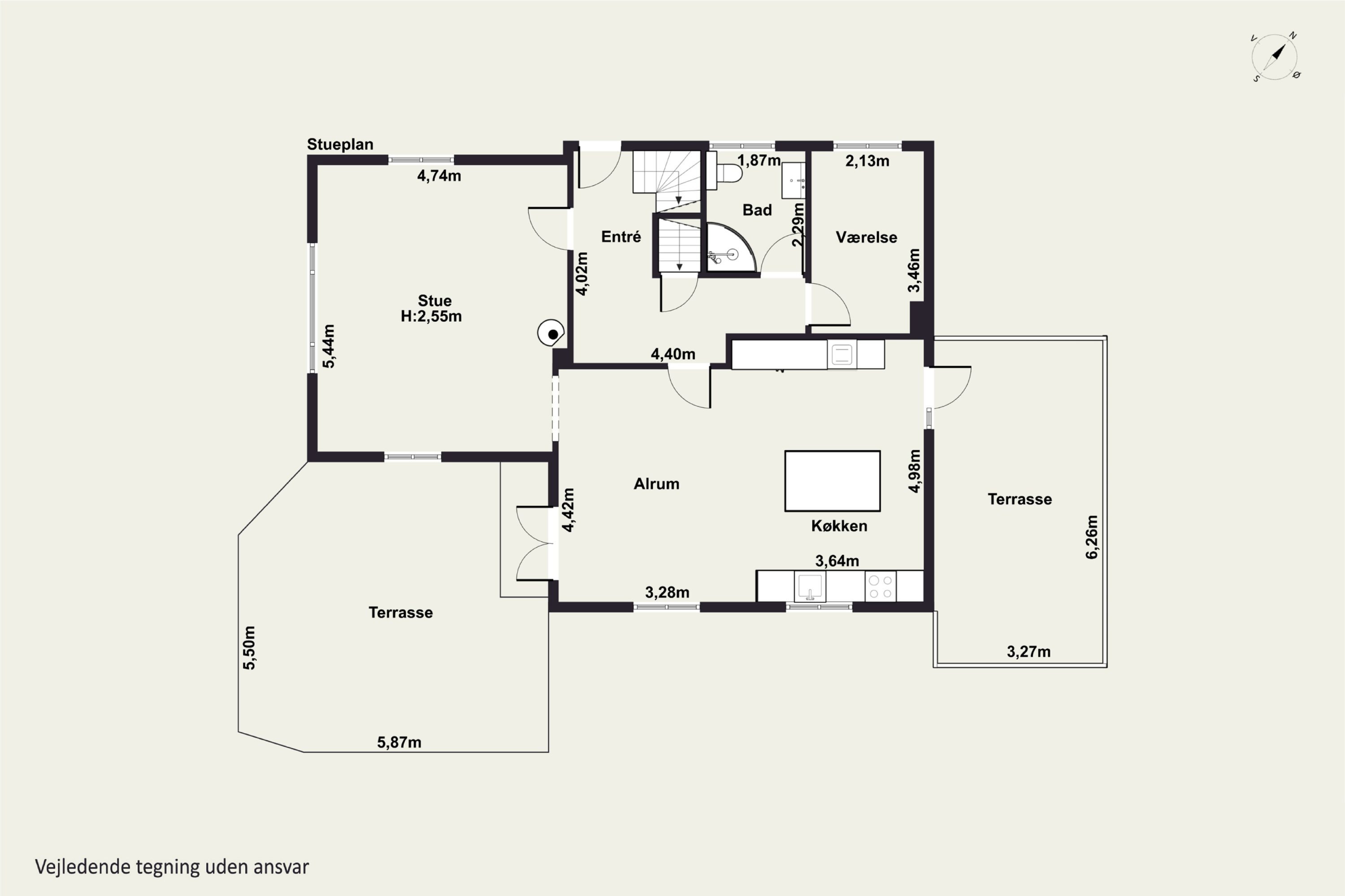 Plantegninger billede af Søkildevej 24, 5700 Svendborg
