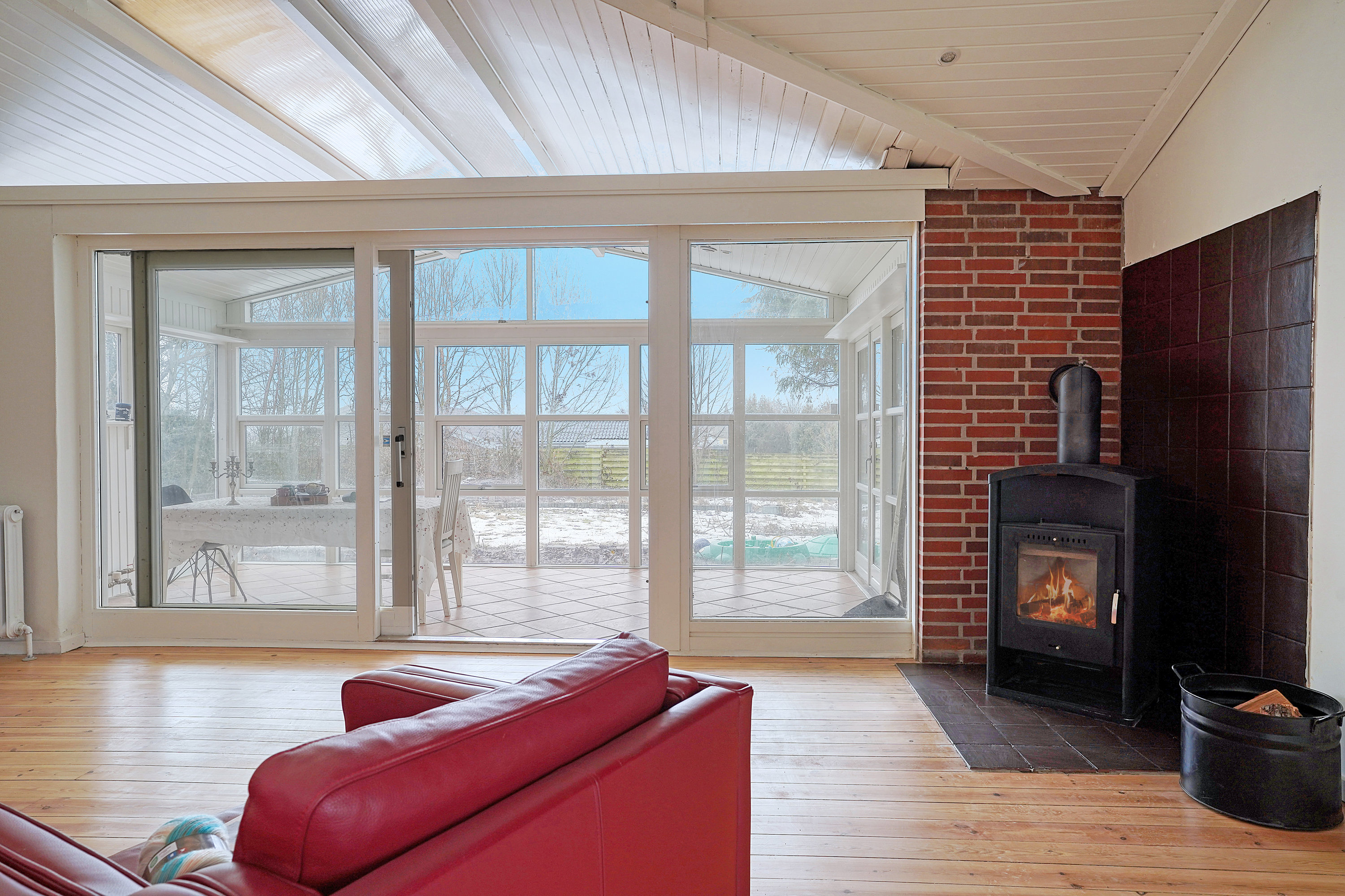 Fremhævet stue billede i fuldskærmstilstand. Billede af Kirkevej 7, Blistrup, 3230 Græsted