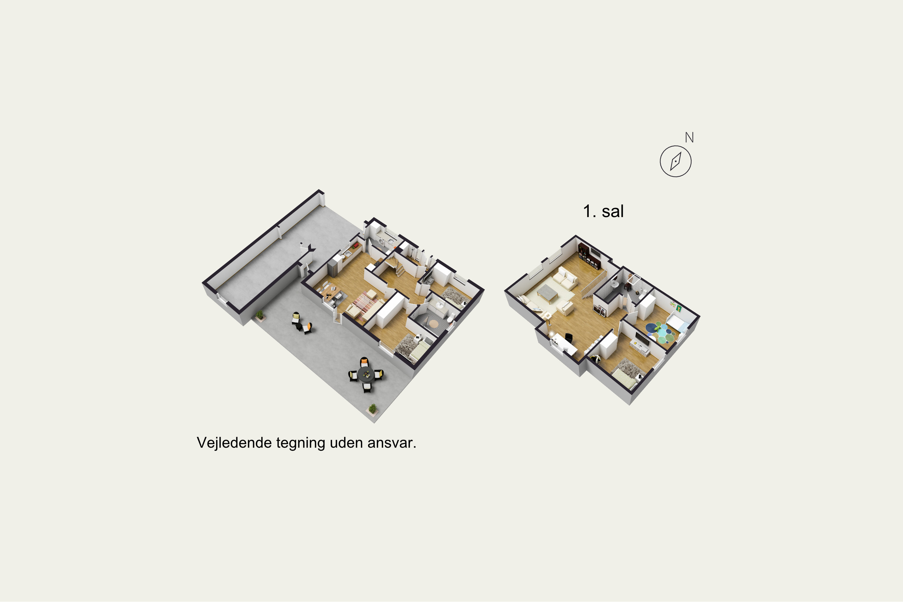 Plantegninger billede af Rugtoften 48, Skodborg, 6630 Rødding