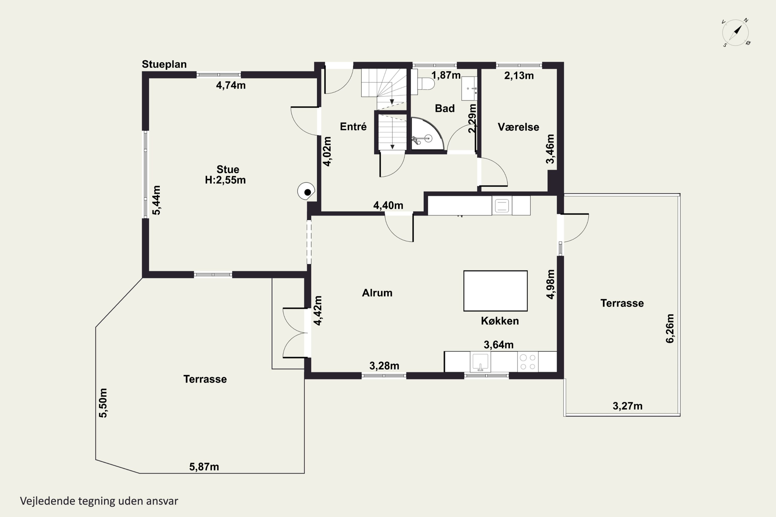 Plantegninger billede af Søkildevej 24, 5700 Svendborg