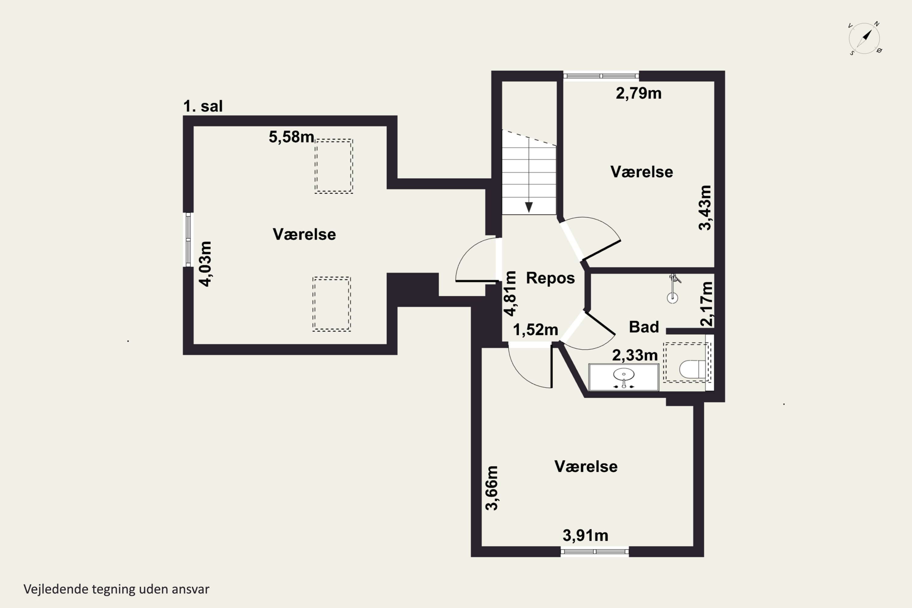 Plantegninger billede af Søkildevej 24, 5700 Svendborg