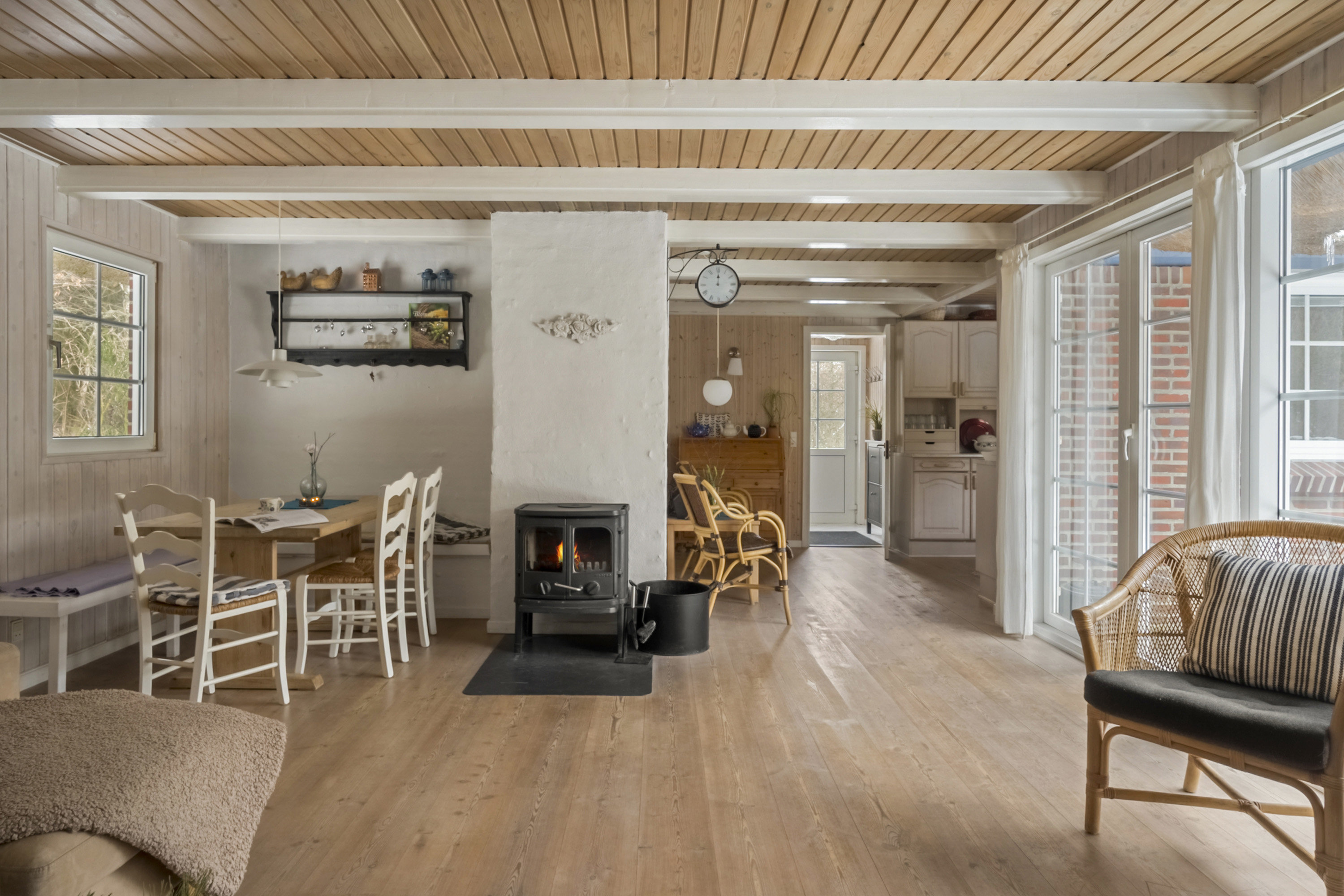 Fremhævet spisestue billede i fuldskærmstilstand. Billede af Vester Mosevej 47, Husby, 6990 Ulfborg