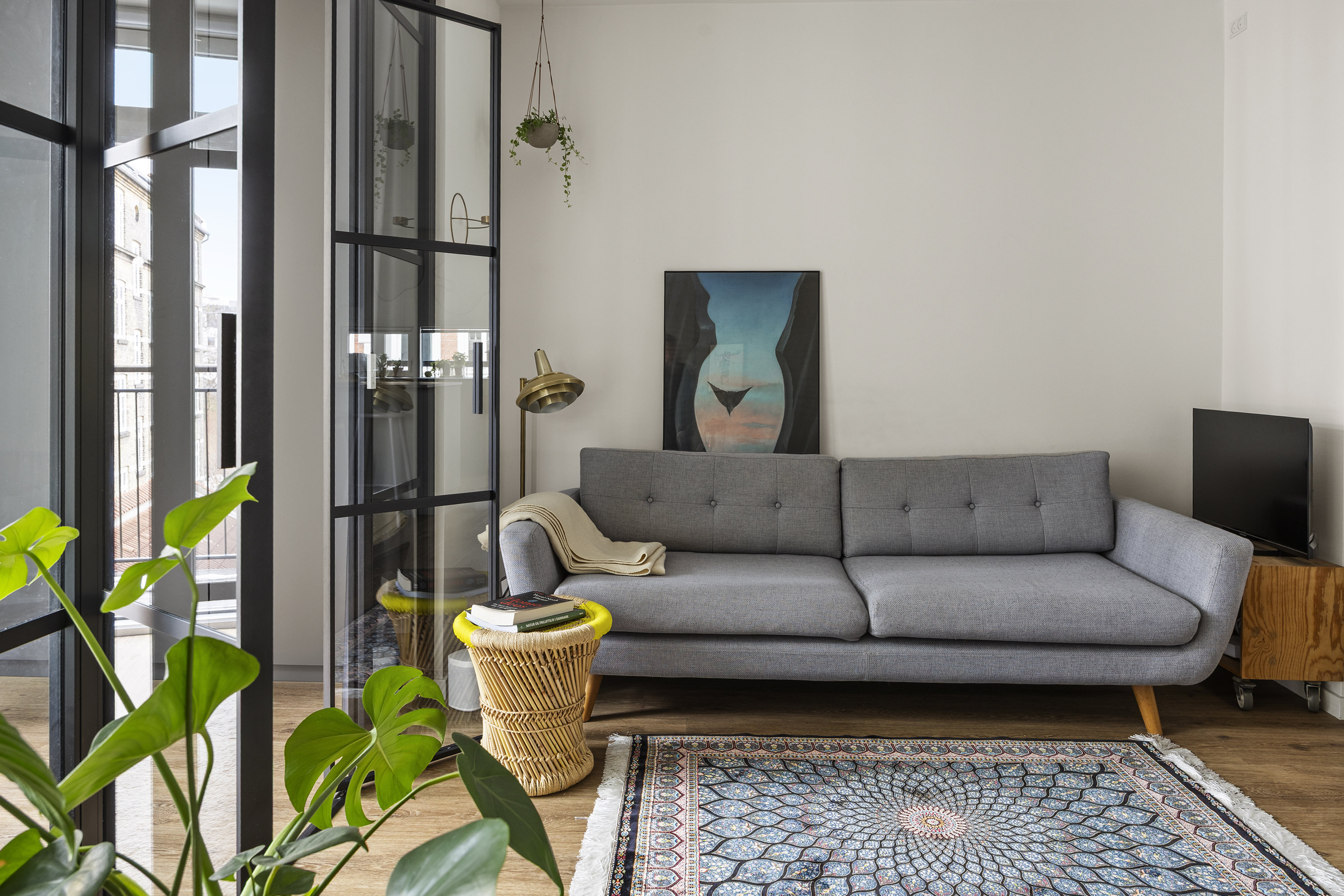 Fremhævet stue billede i fuldskærmstilstand. Billede af Blågårdsgade 26, 3. 22., 2200 København N