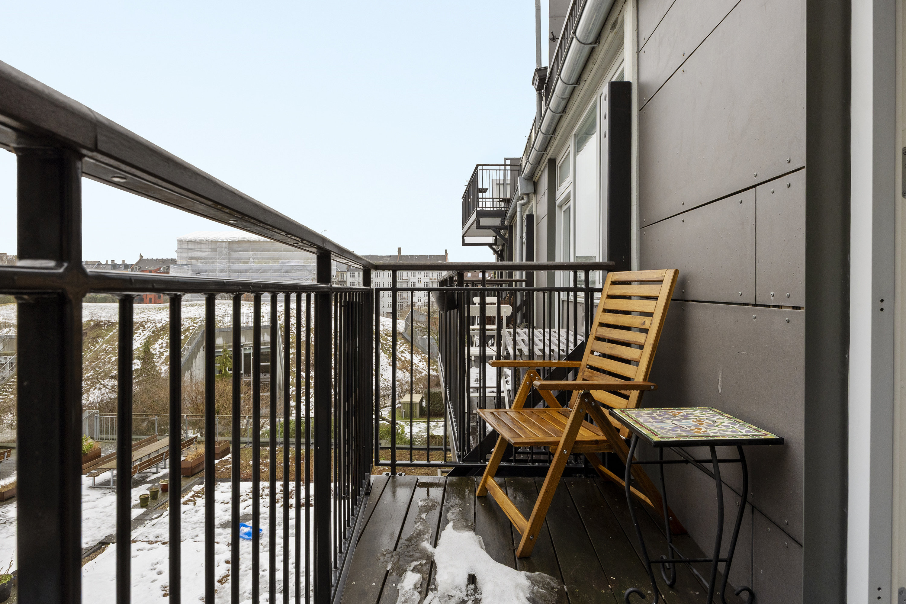 Fremhævet altan billede i fuldskærmstilstand. Billede af Blågårdsgade 26, 3. 22., 2200 København N