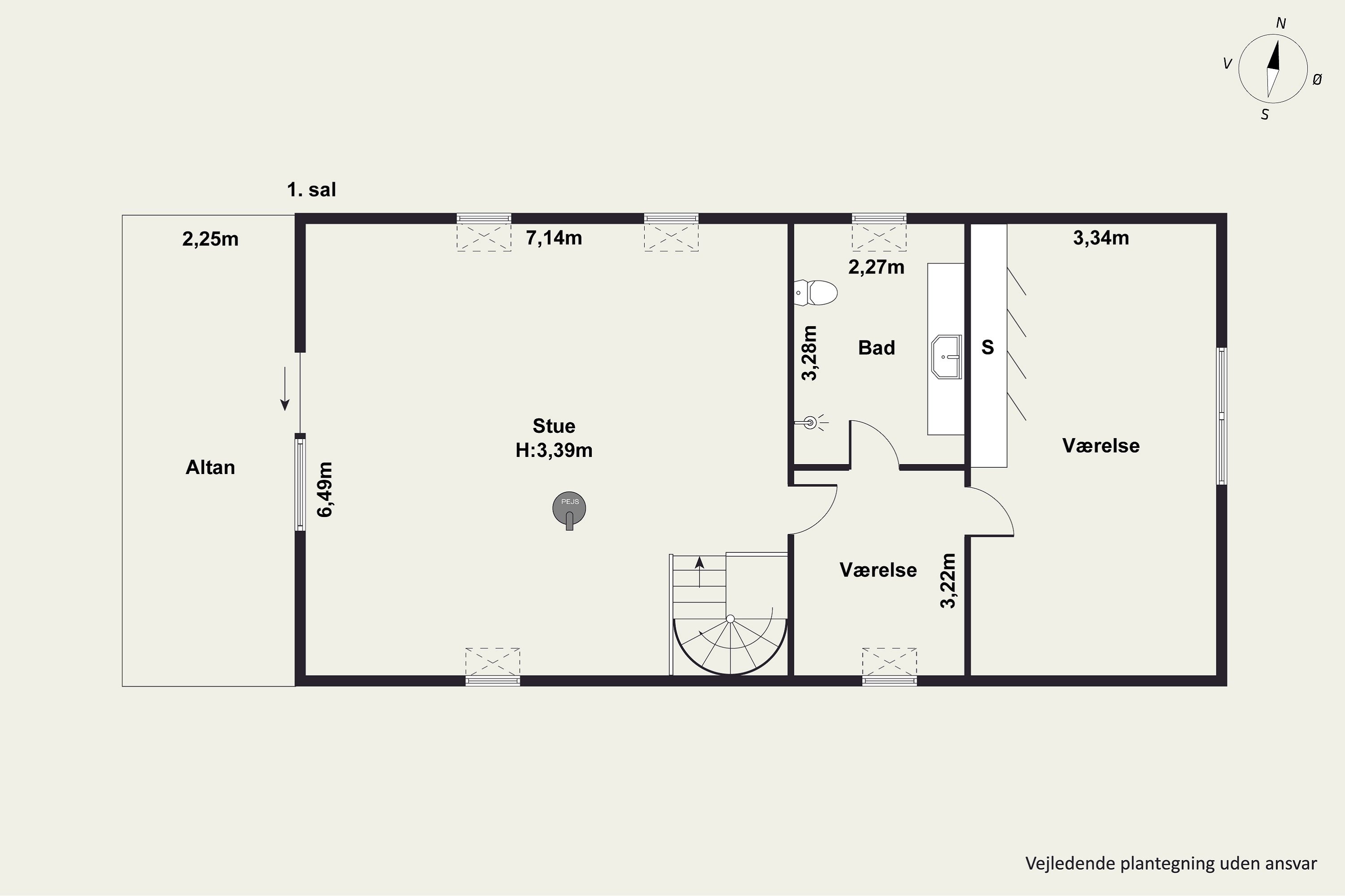 Plantegninger billede af Granvænget 13, 7850 Stoholm Jyll