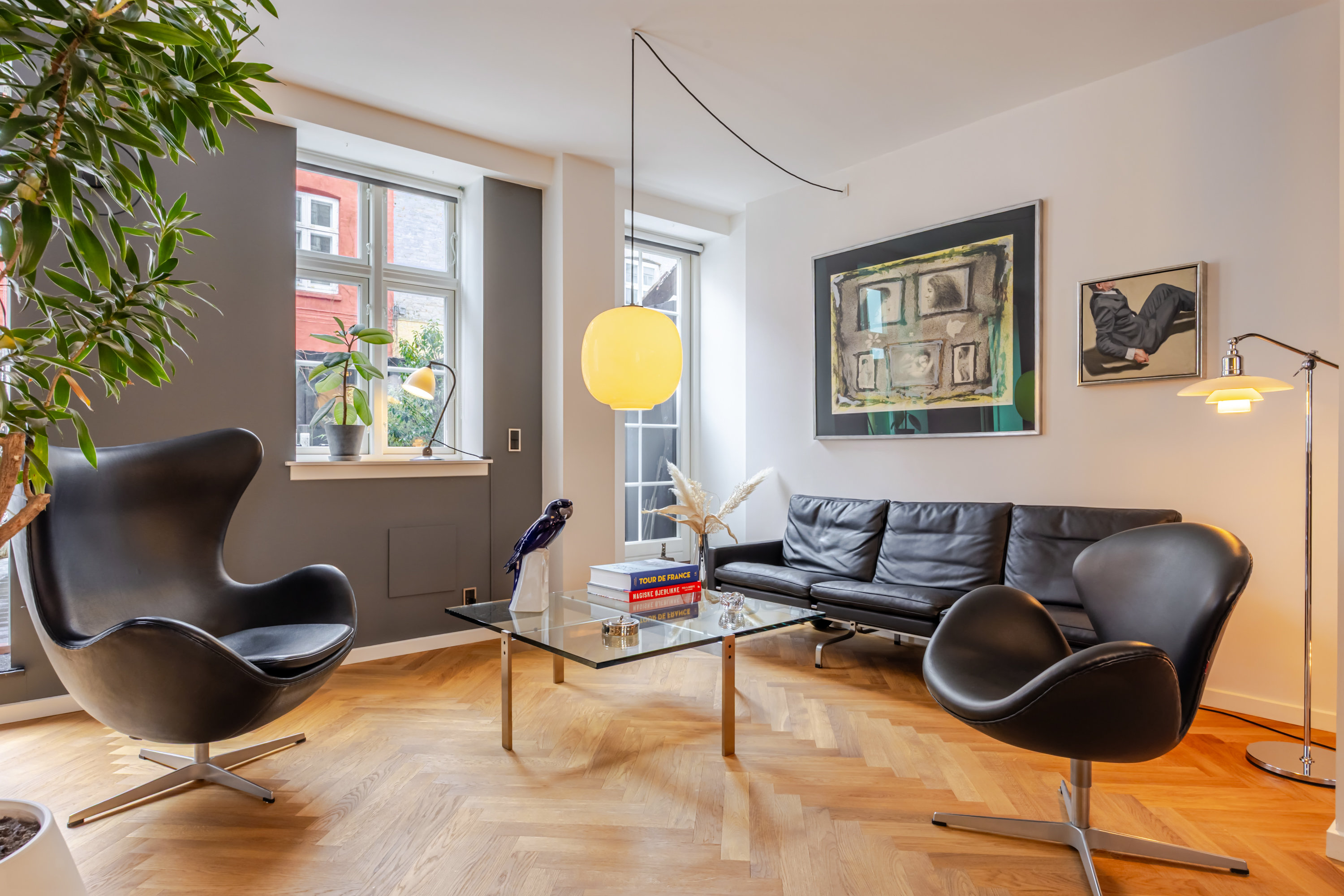 Fremhævet stue billede i fuldskærmstilstand. Billede af Krusemyntegade 3, 1318 København K