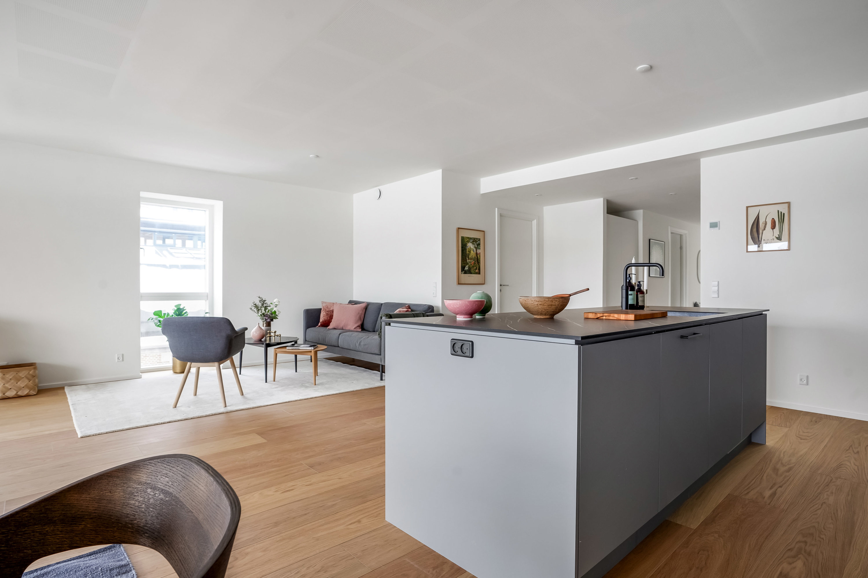 Fremhævet stue billede i fuldskærmstilstand. Billede af Malmøgade 43, 1. tv., 5000 Odense C