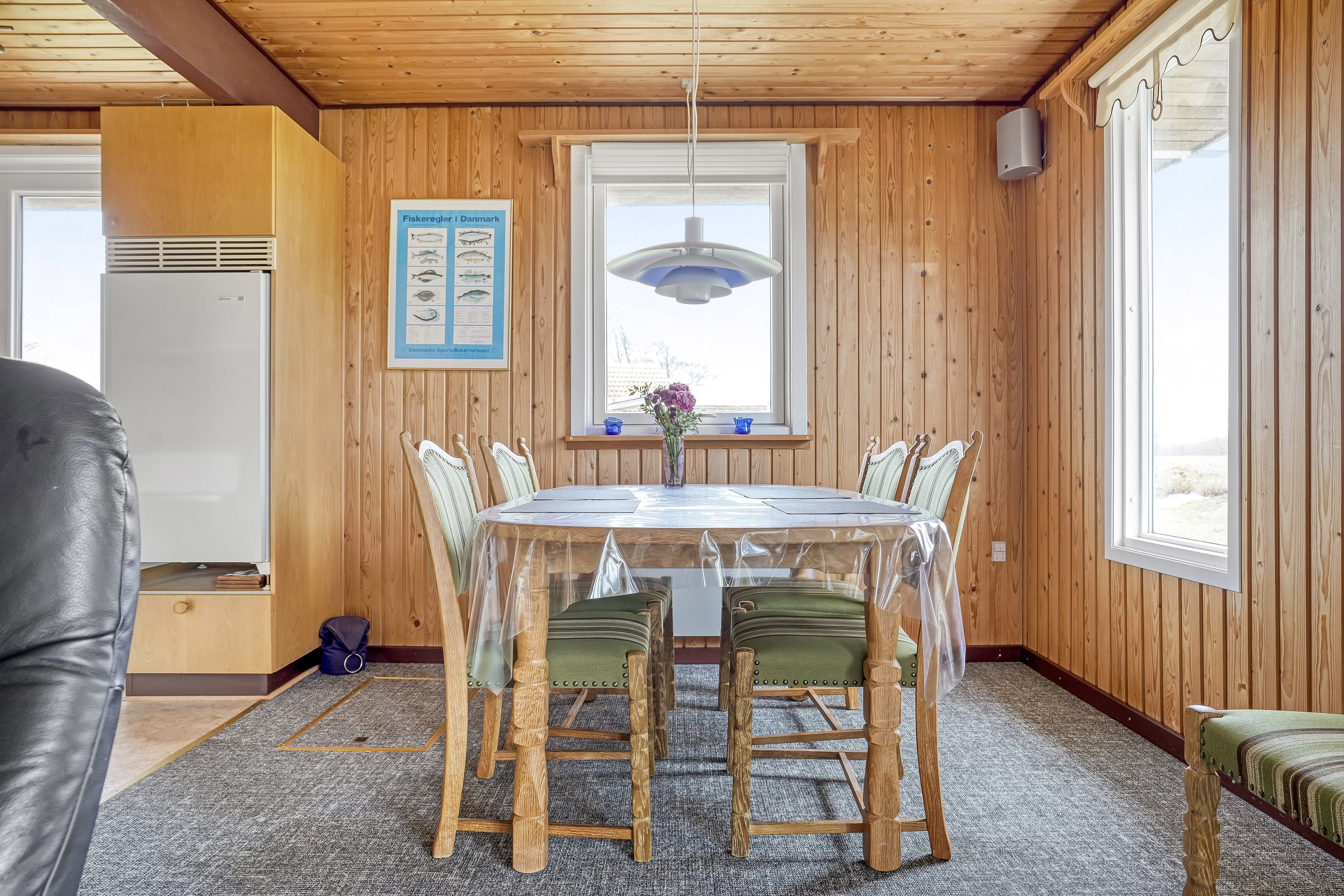 Fremhævet stue billede i fuldskærmstilstand. Billede af Bekkasinvej 3, Bro, 5464 Brenderup Fyn