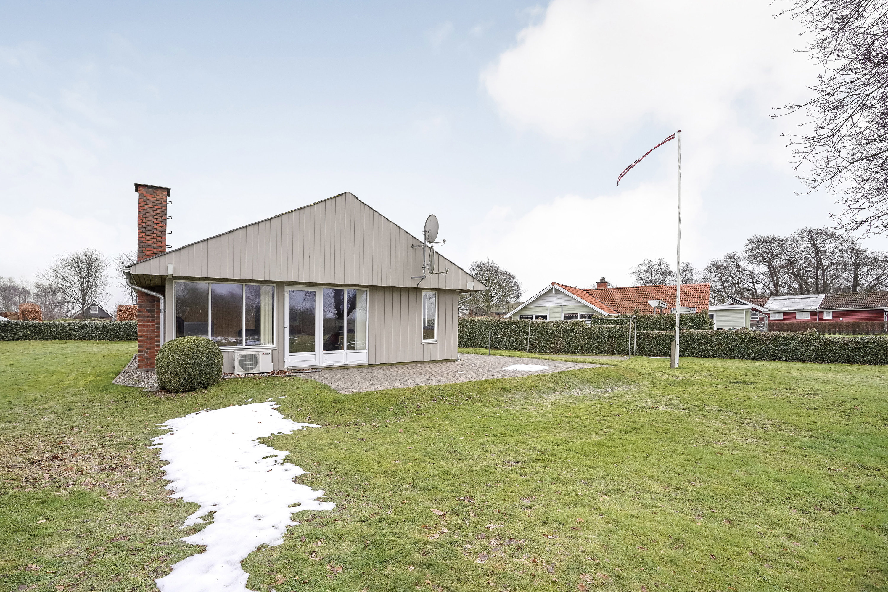 Fremhævet ejendommen billede i fuldskærmstilstand. Billede af Bekkasinvej 3, Bro, 5464 Brenderup Fyn