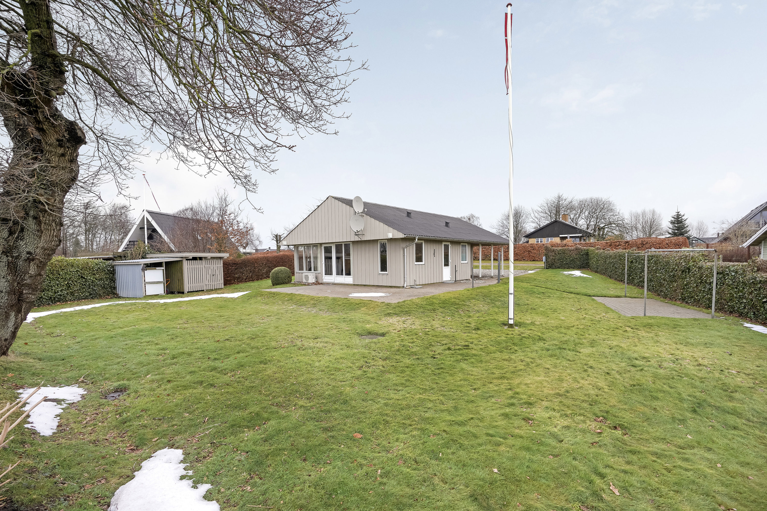 Fremhævet ejendommen billede i fuldskærmstilstand. Billede af Bekkasinvej 3, Bro, 5464 Brenderup Fyn