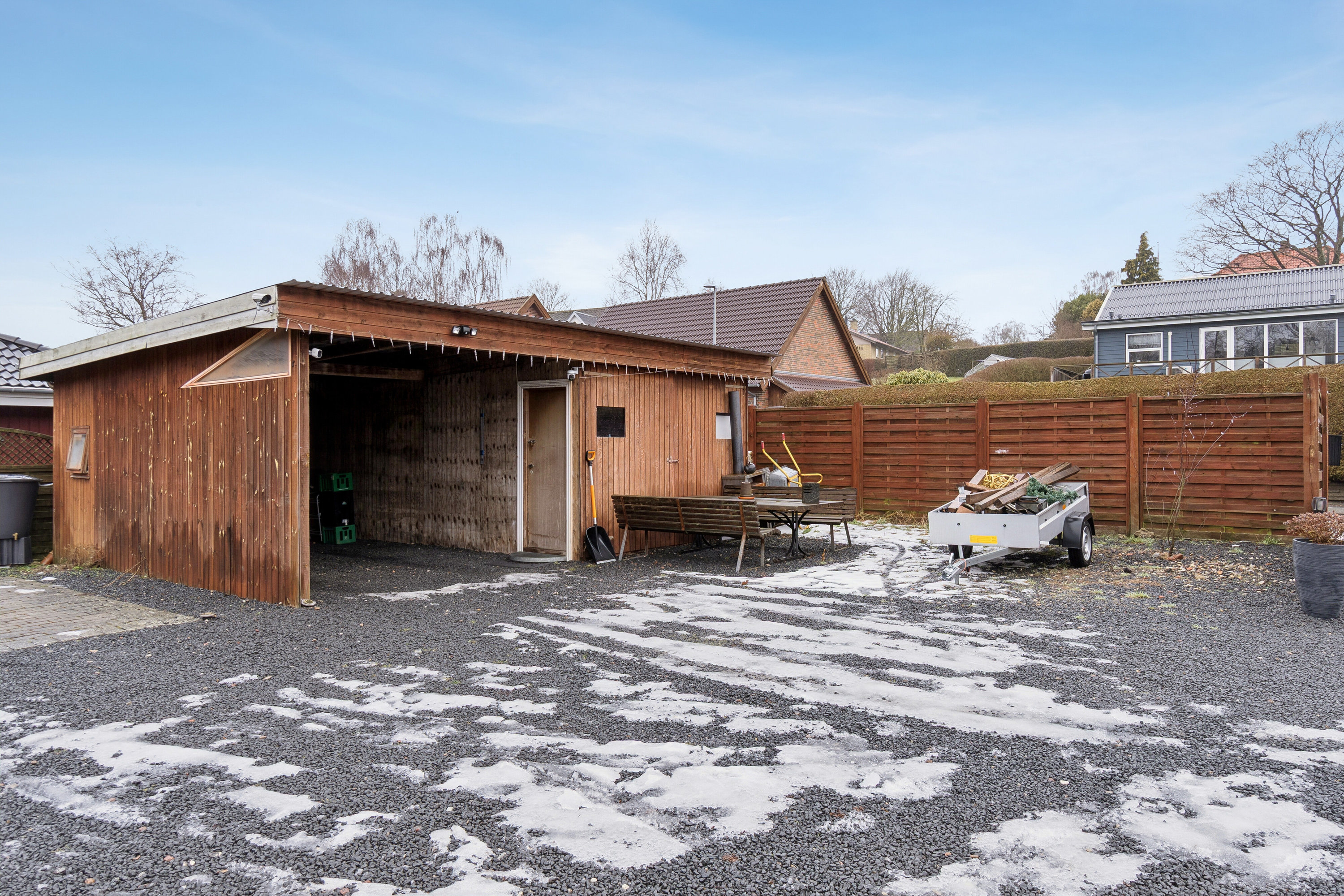 Fremhævet set fra vejen billede i fuldskærmstilstand. Billede af Agerhønevej 15B, 4200 Slagelse