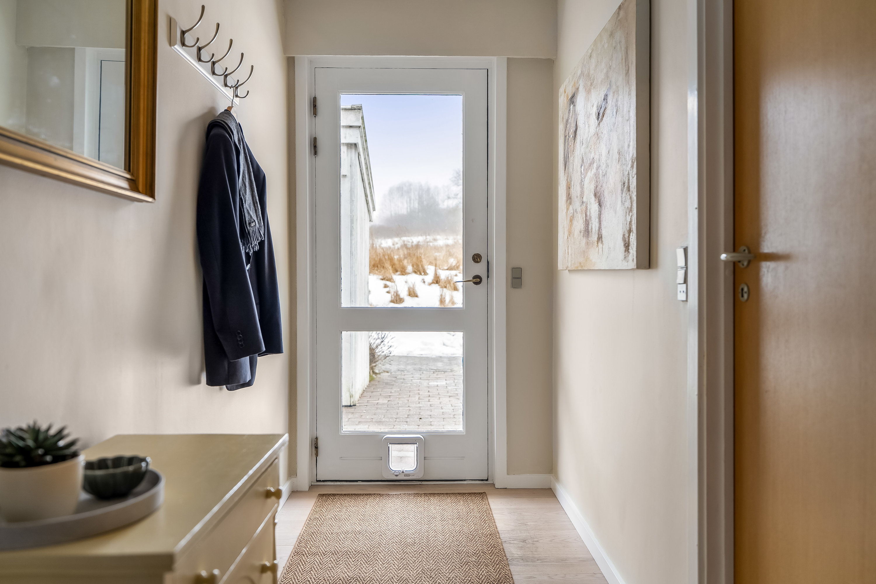 Fremhævet gang billede i fuldskærmstilstand. Billede af Slåenbækken 6, Ny Hammersholt, 3400 Hillerød