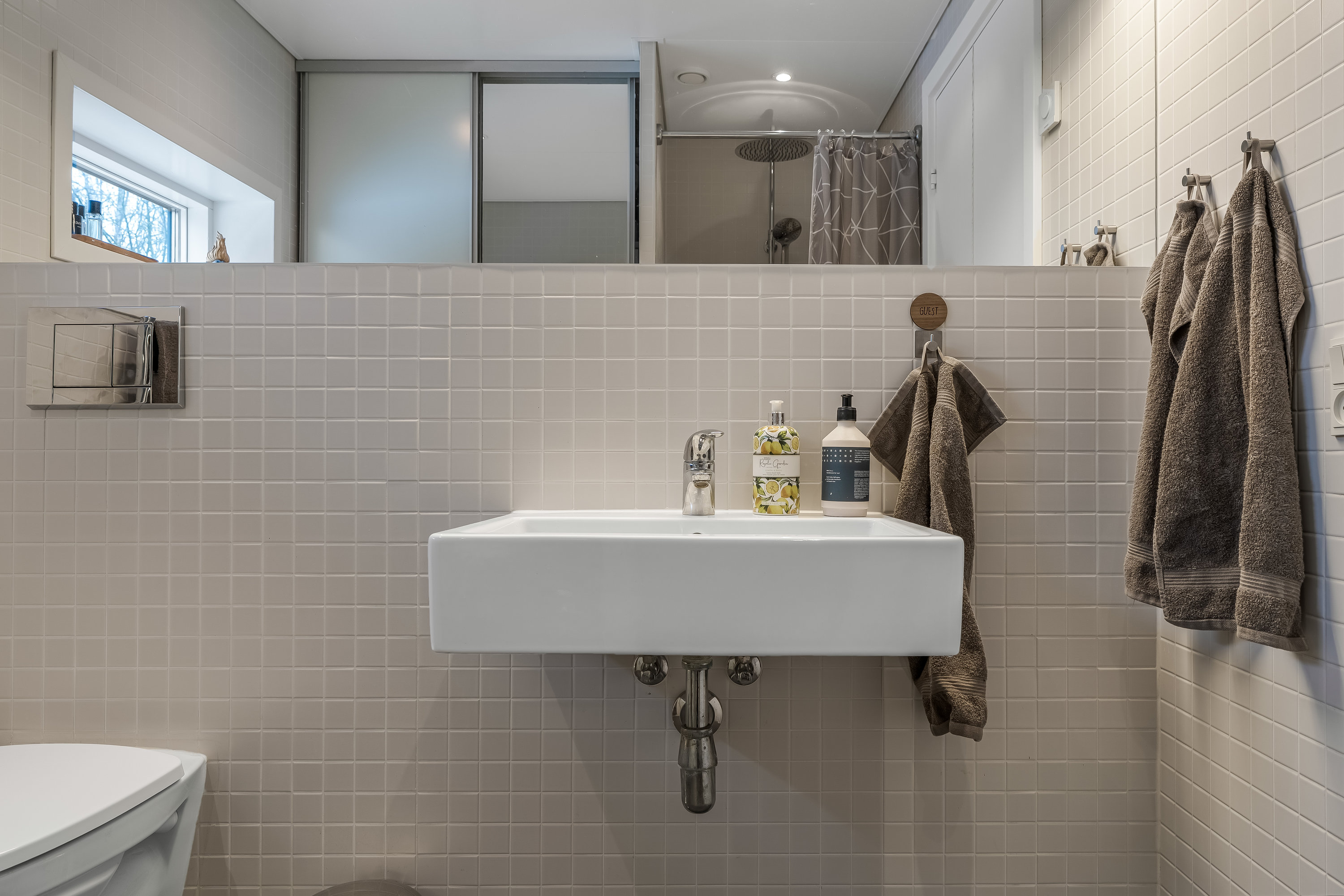 Fremhævet badeværelse billede i fuldskærmstilstand. Billede af Granvej 67, Annisse, 3200 Helsinge