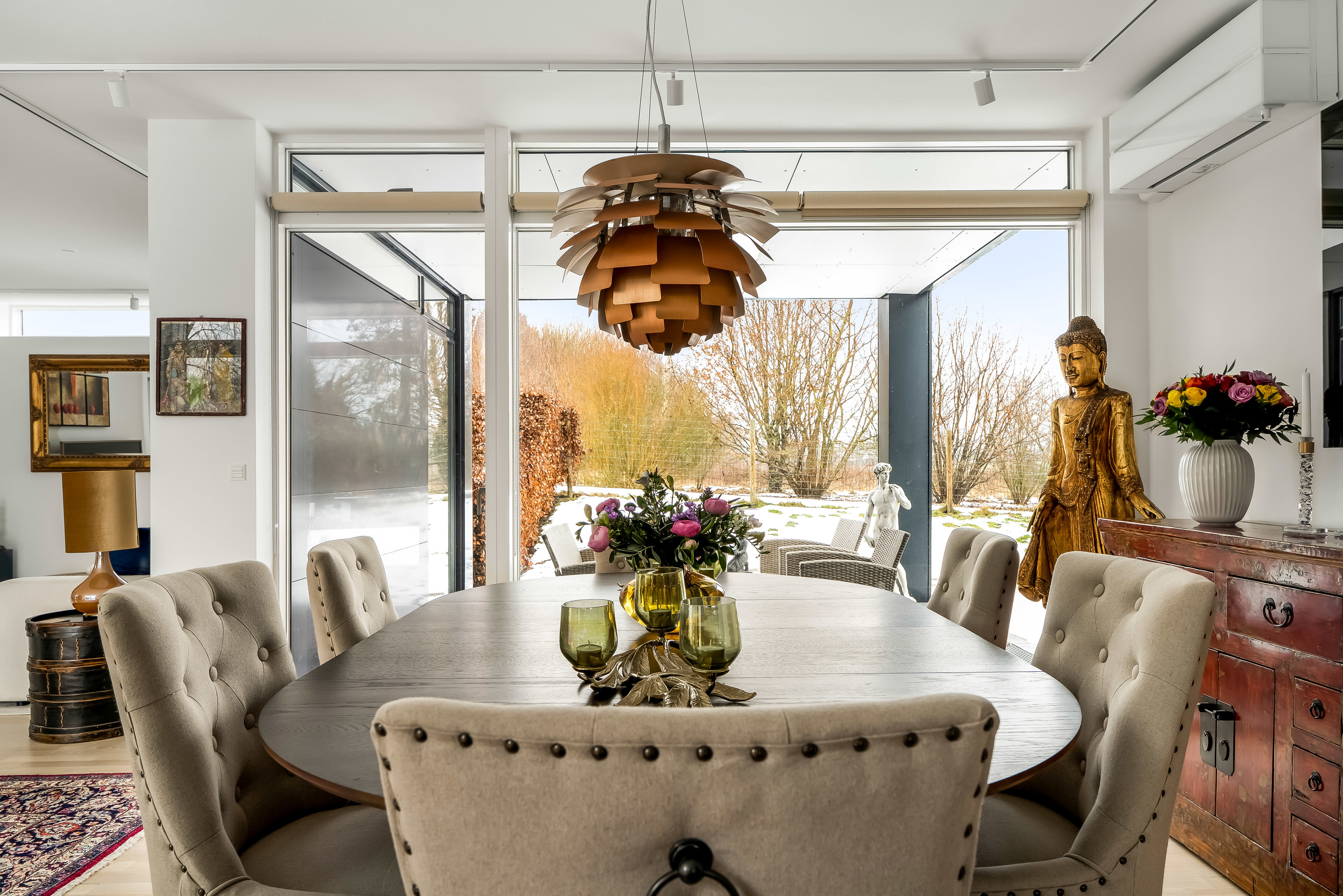 Fremhævet stue billede i fuldskærmstilstand. Billede af Granvej 67, Annisse, 3200 Helsinge