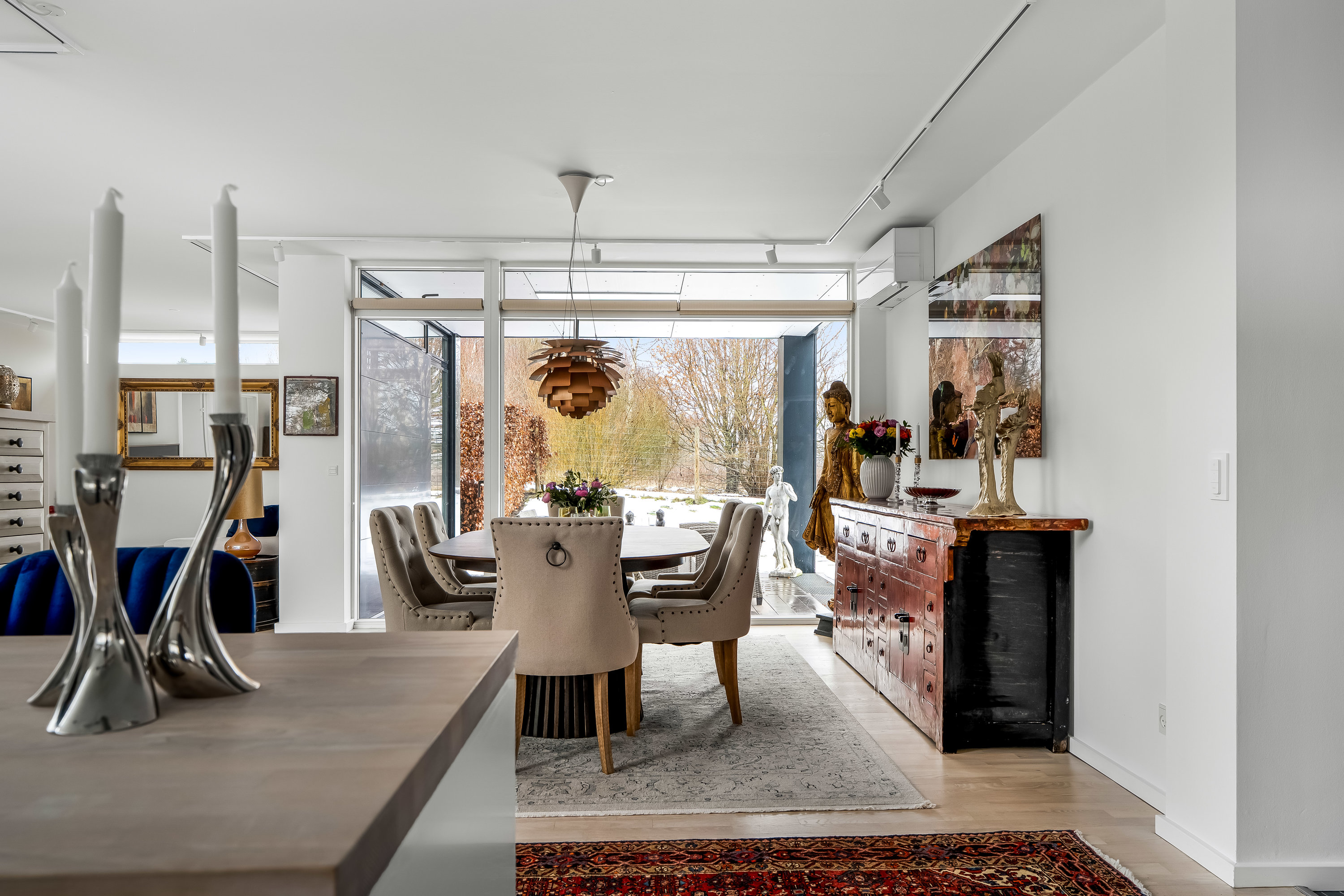 Fremhævet stue billede i fuldskærmstilstand. Billede af Granvej 67, Annisse, 3200 Helsinge