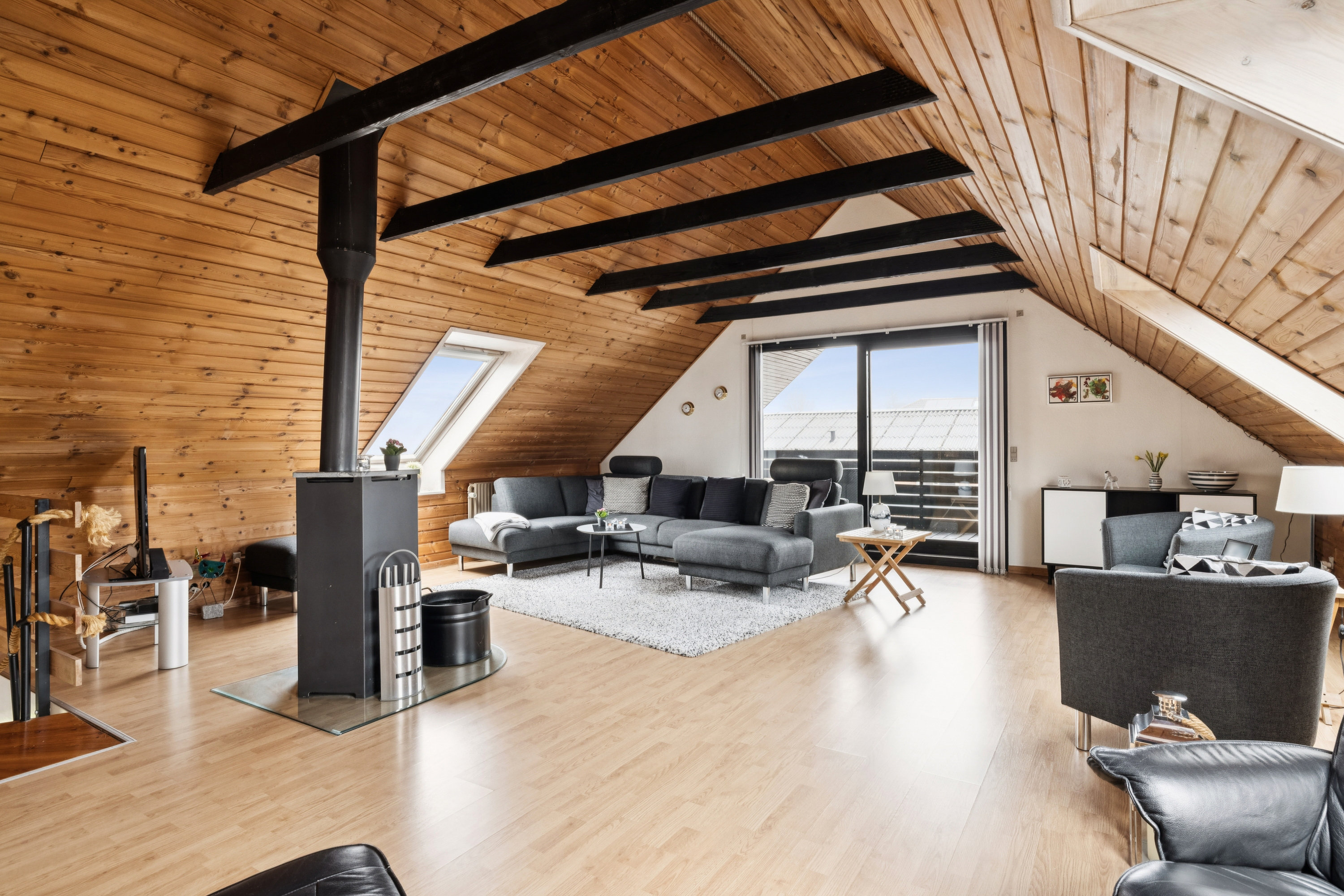 Fremhævet stue billede i fuldskærmstilstand. Billede af Granvænget 13, 7850 Stoholm Jyll