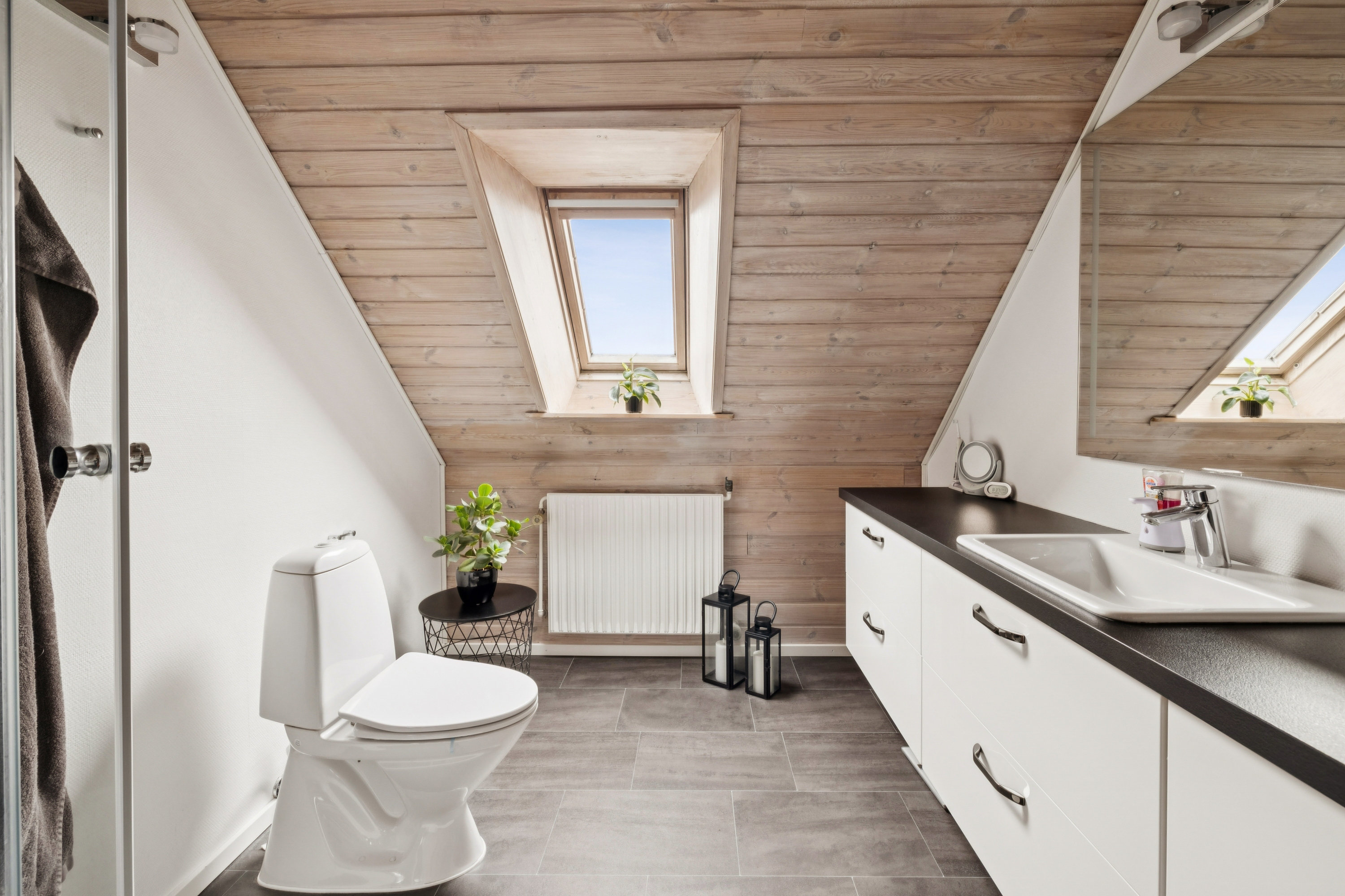 Fremhævet badeværelse billede i fuldskærmstilstand. Billede af Granvænget 13, 7850 Stoholm Jyll