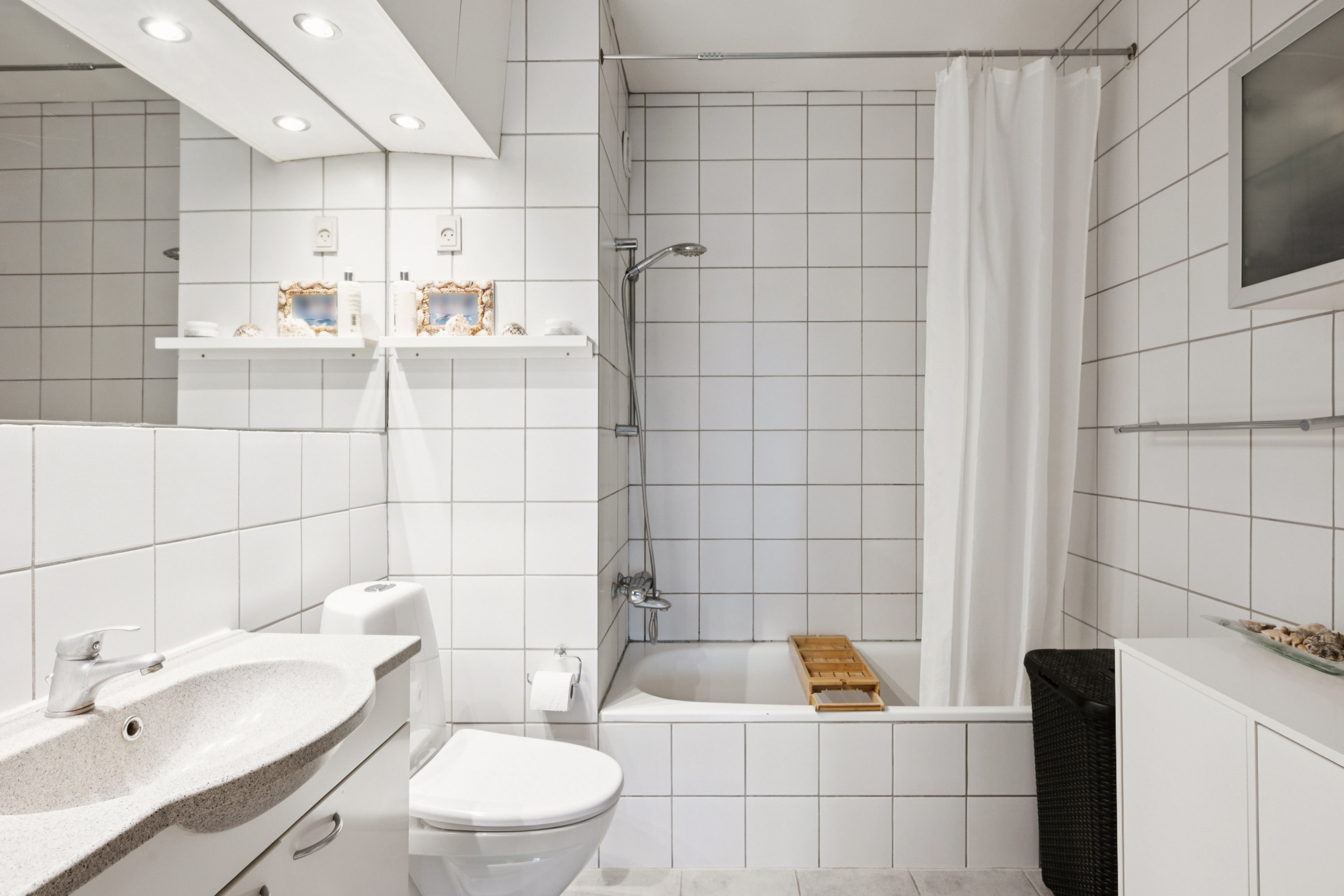 Fremhævet badeværelse billede i fuldskærmstilstand. Billede af Brobjerg Parkvej 105, 2. 4., 8250 Egå