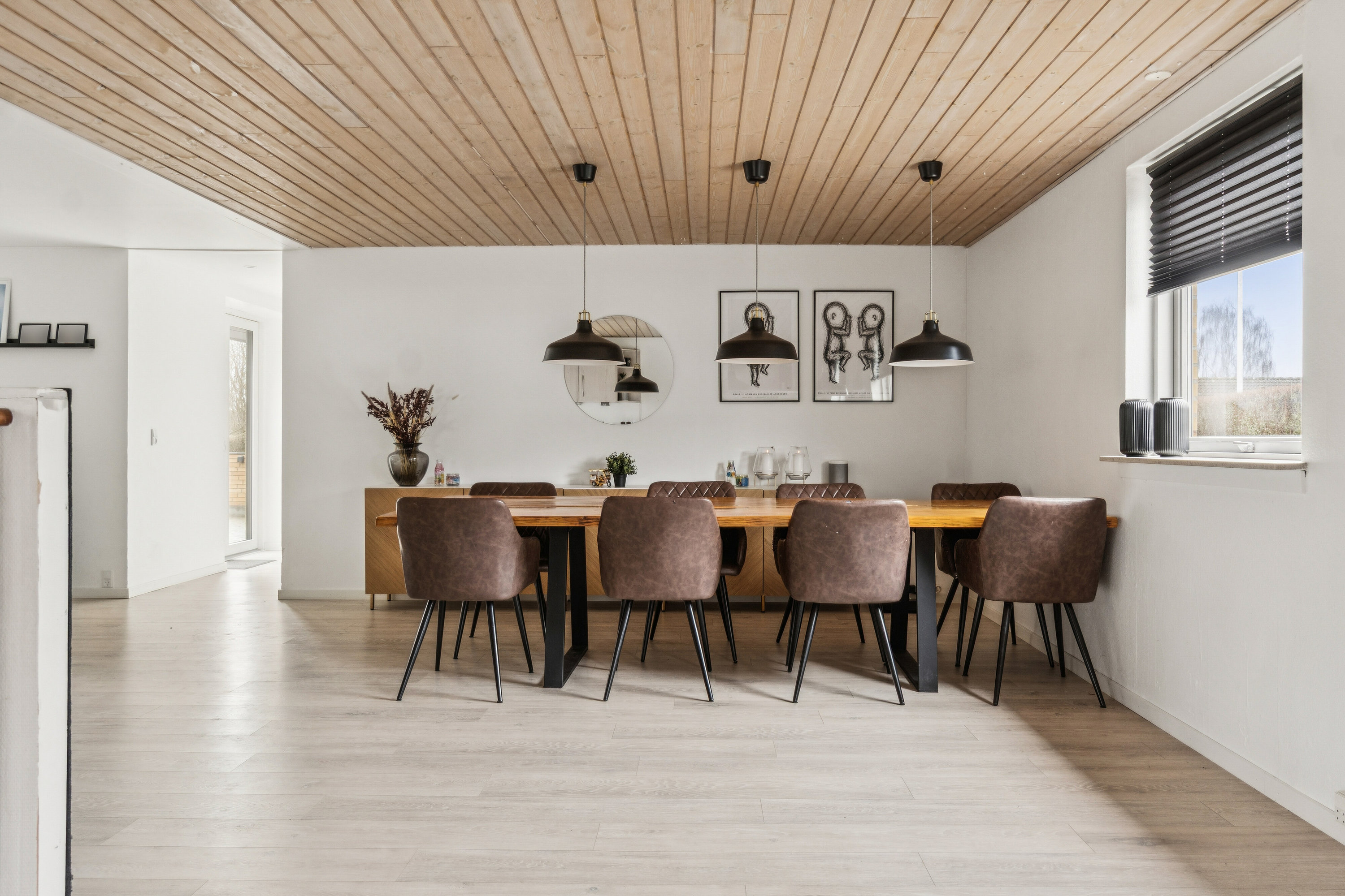Fremhævet spisestue billede i fuldskærmstilstand. Billede af Vibevej 15, 4261 Dalmose