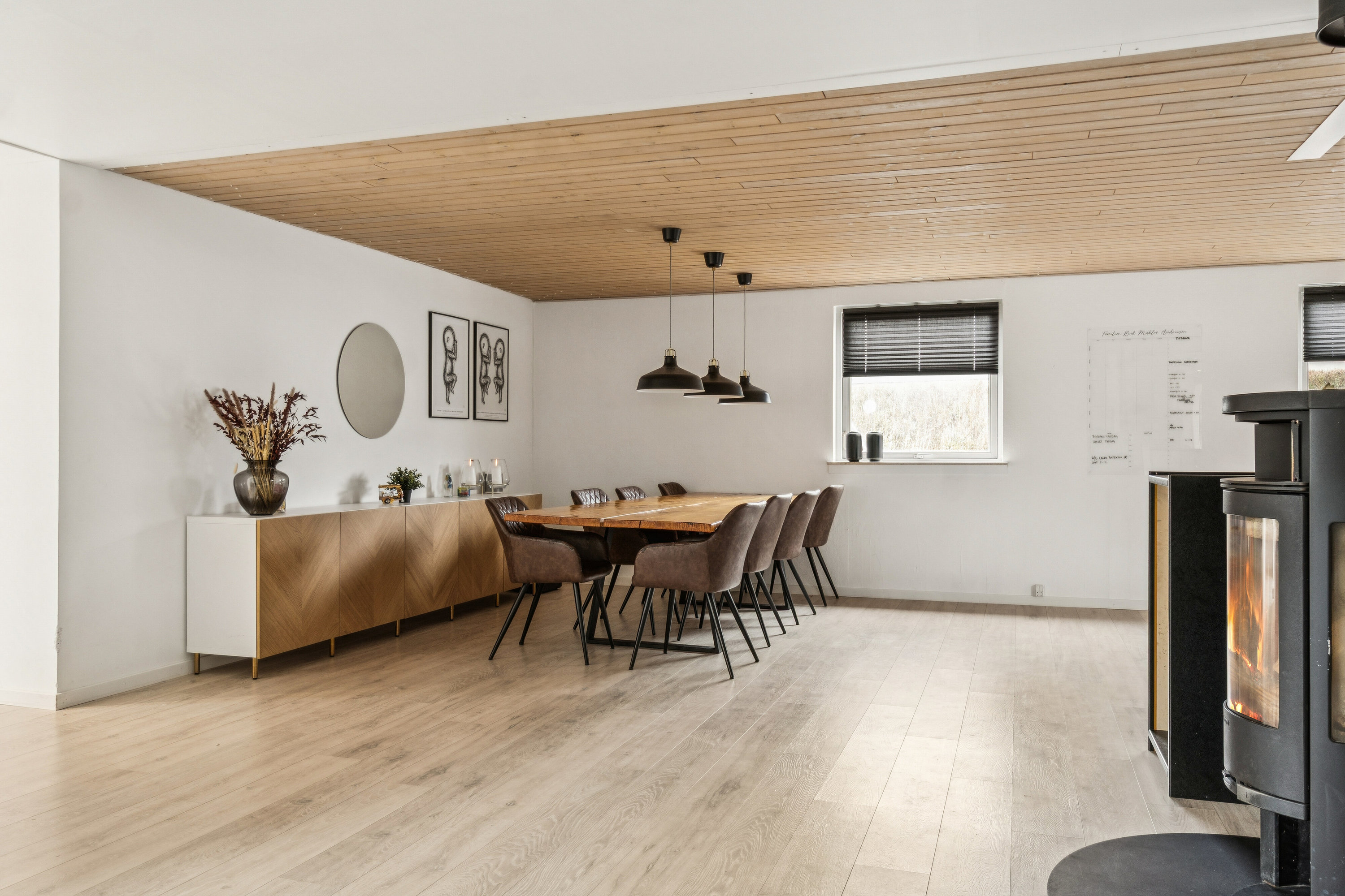 Fremhævet spisestue billede i fuldskærmstilstand. Billede af Vibevej 15, 4261 Dalmose