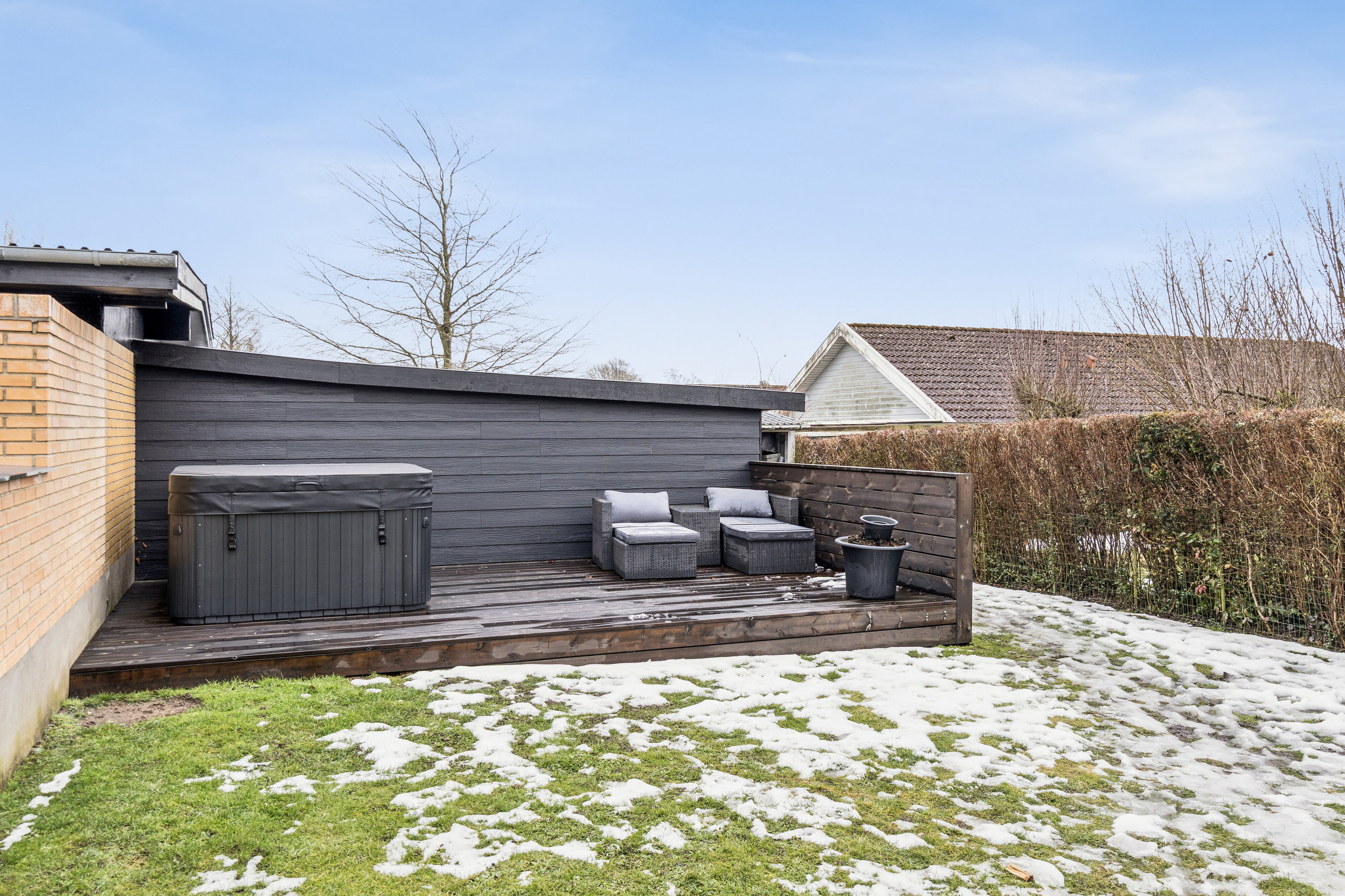 Fremhævet terrasse billede i fuldskærmstilstand. Billede af Vibevej 15, 4261 Dalmose