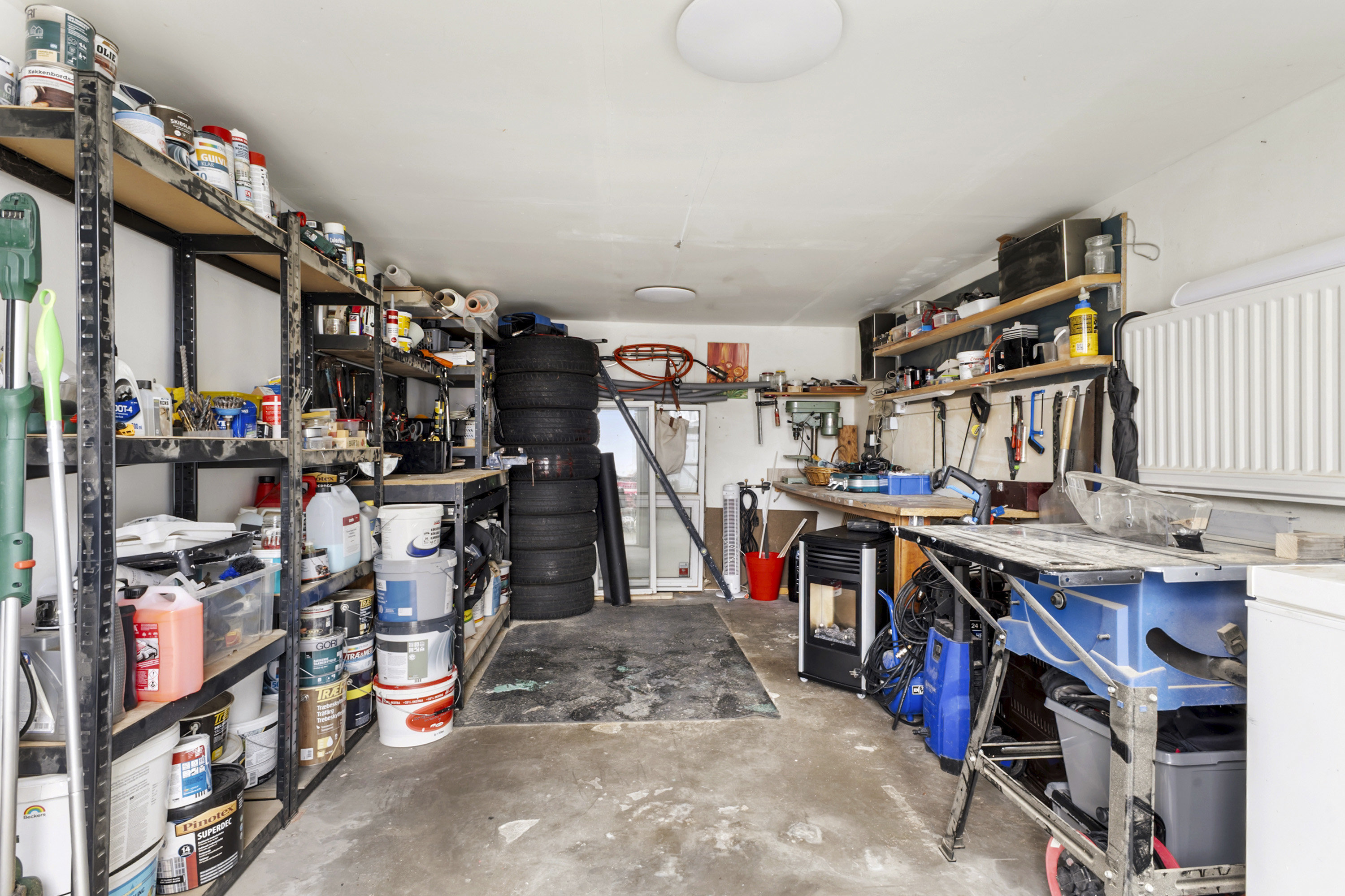 Fremhævet garage billede i fuldskærmstilstand. Billede af Søndermarken 9, Jels, 6630 Rødding