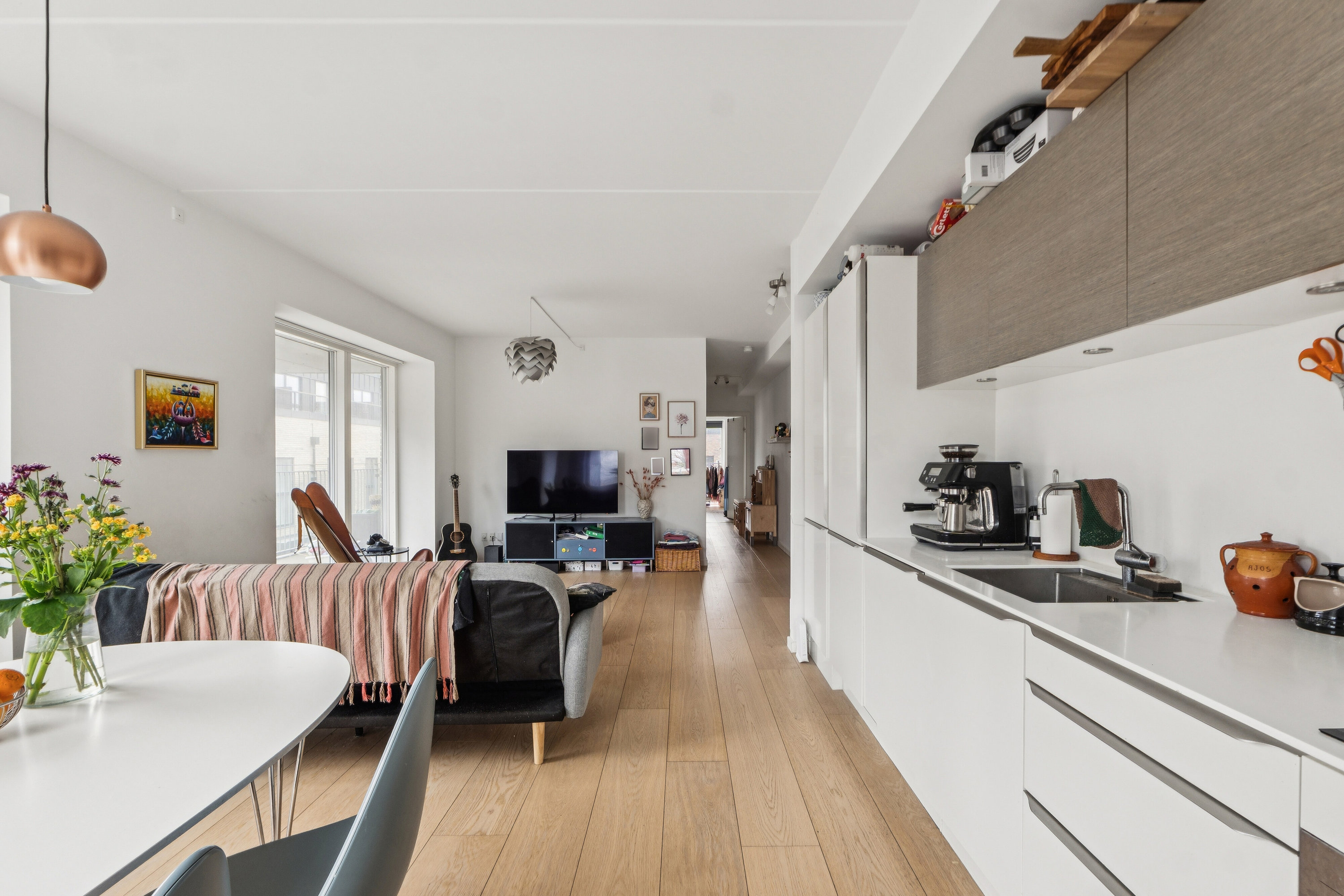 Fremhævet køkken billede i fuldskærmstilstand. Billede af Amager Strandvej 114C, 1. th., 2300 København S