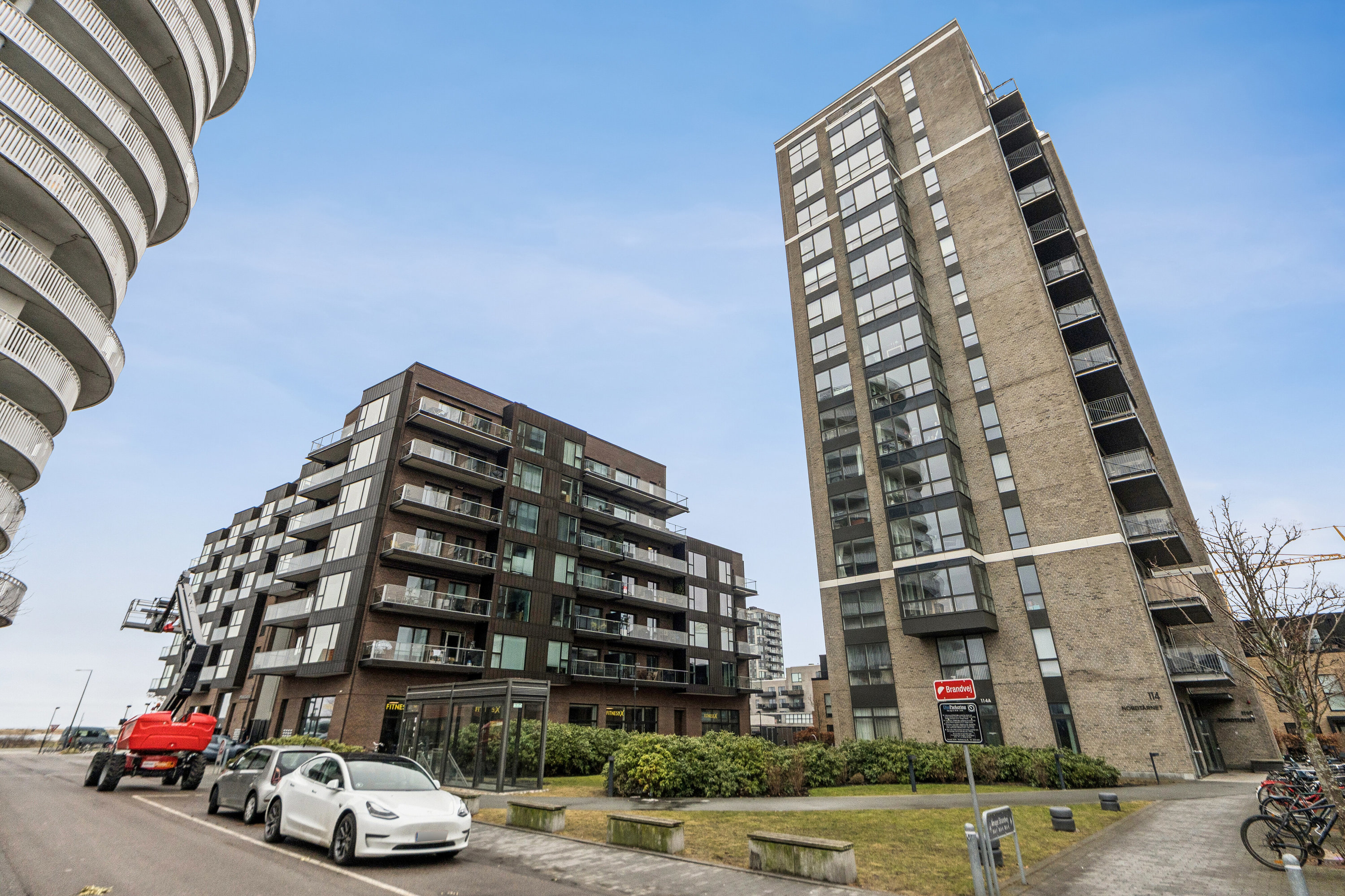 Fremhævet set fra vejen billede i fuldskærmstilstand. Billede af Amager Strandvej 114C, 1. th., 2300 København S