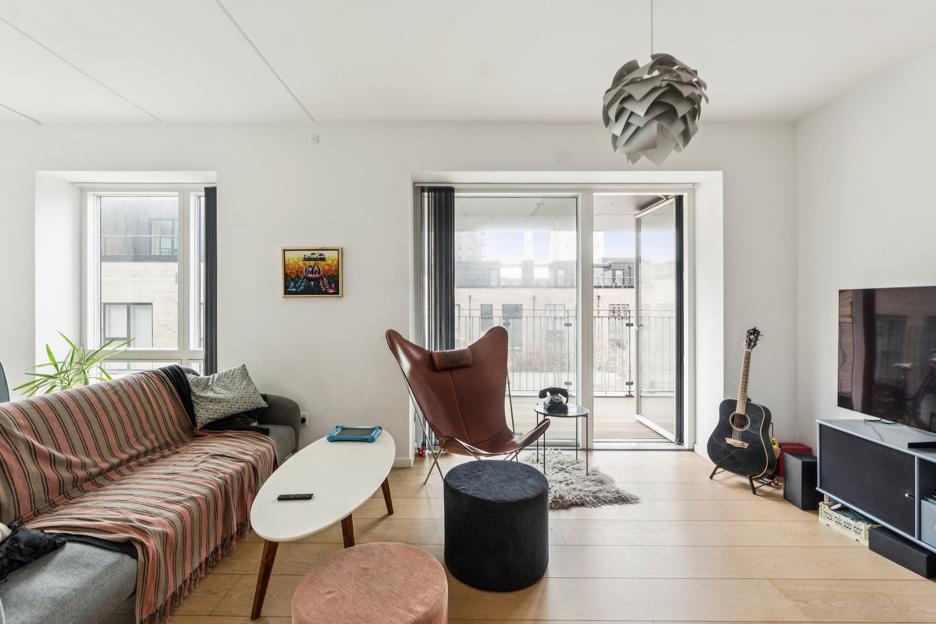 Fremhævet stue billede i fuldskærmstilstand. Billede af Amager Strandvej 114C, 1. th., 2300 København S