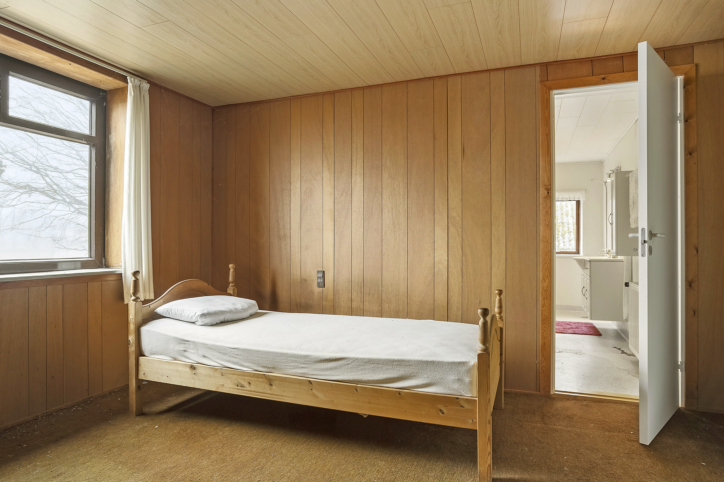 Fremhævet soveværelse billede i fuldskærmstilstand. Billede af Møllevej 6, Surhave, 6650 Brørup