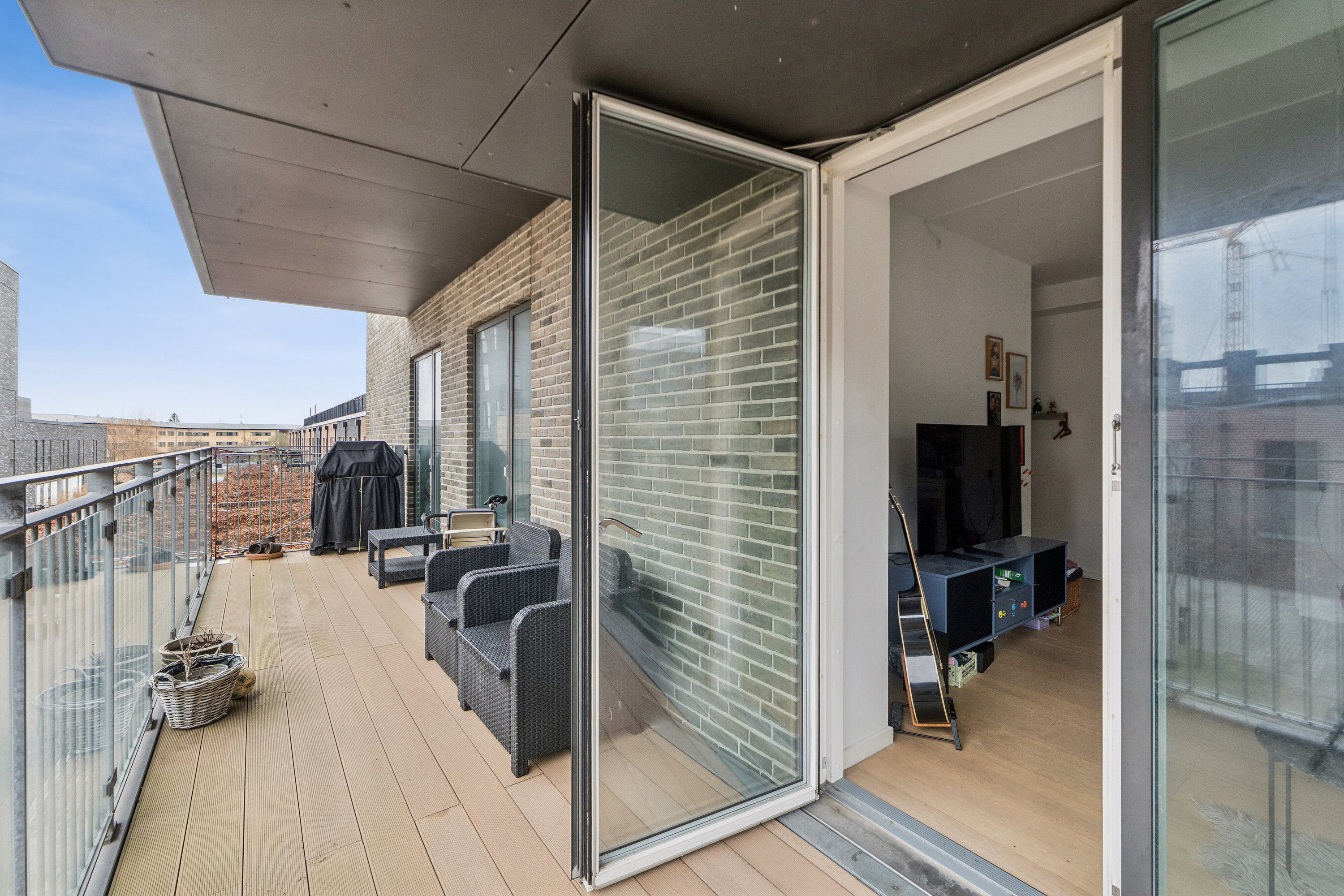 Fremhævet altan billede i fuldskærmstilstand. Billede af Amager Strandvej 114C, 1. th., 2300 København S