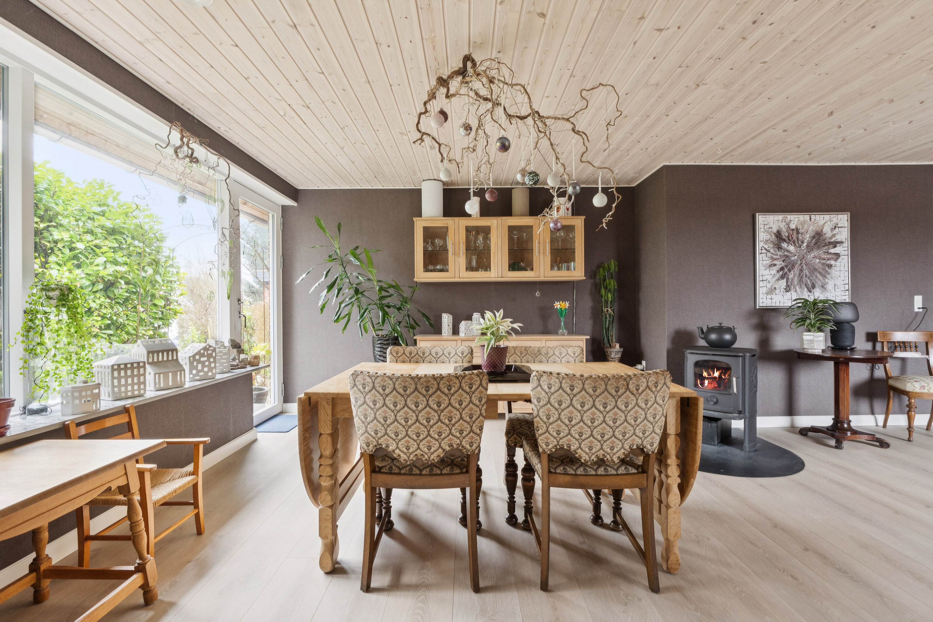 Fremhævet spisestue billede i fuldskærmstilstand. Billede af Bangsvej 9, 8641 Sorring