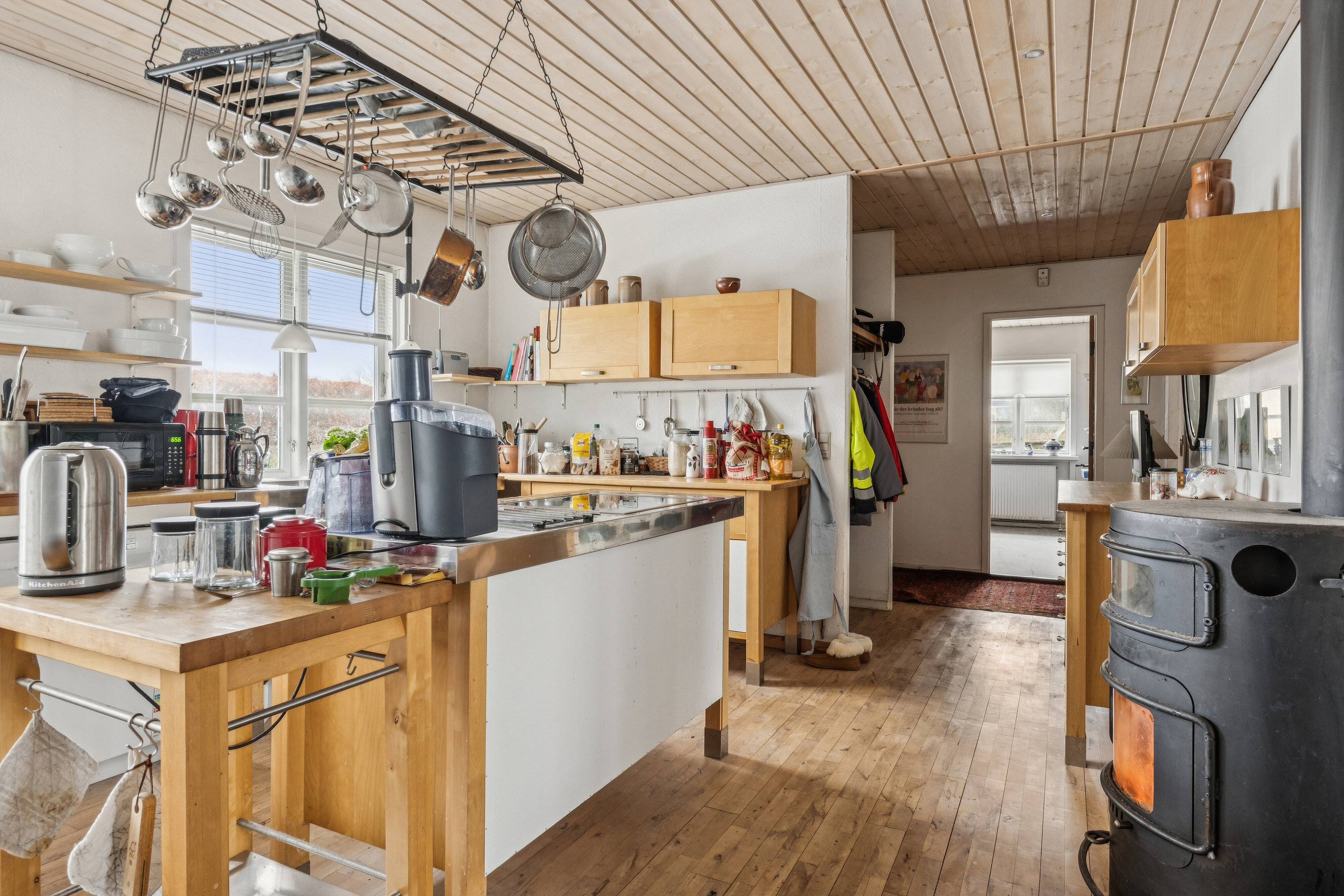 Fremhævet køkken billede i fuldskærmstilstand. Billede af Frejasvej 47, 9800 Hjørring