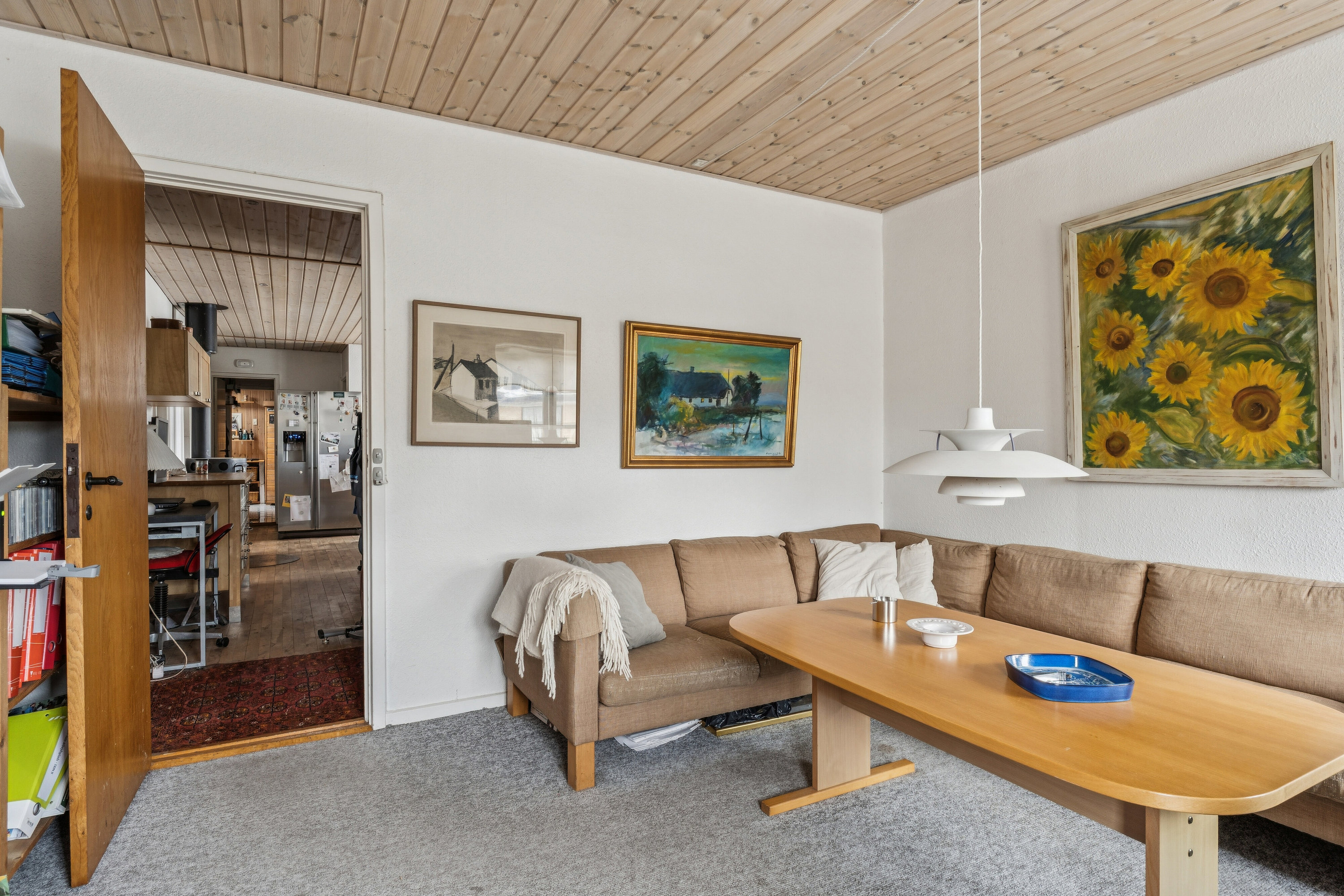 Fremhævet stue billede i fuldskærmstilstand. Billede af Frejasvej 47, 9800 Hjørring