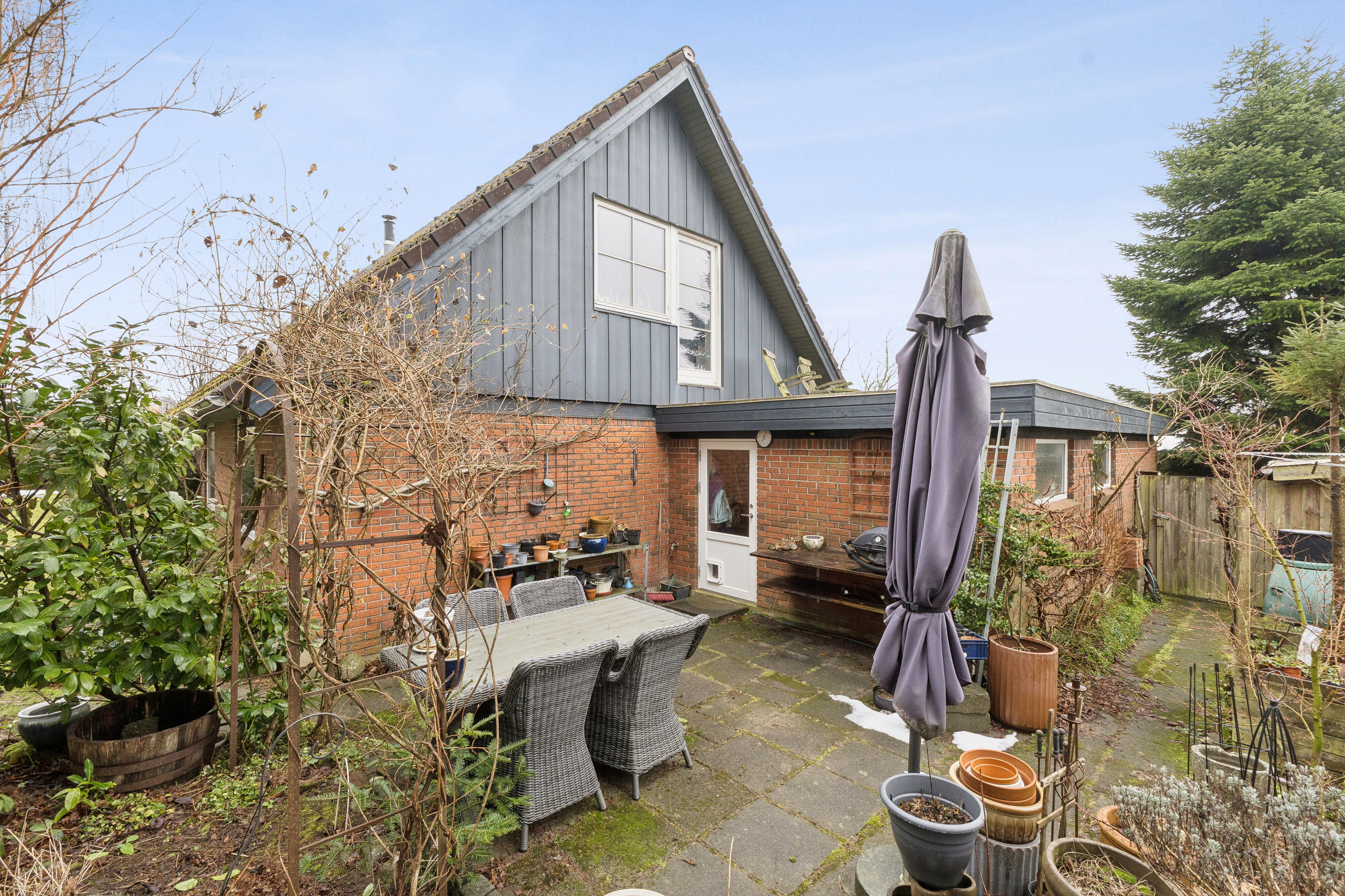 Fremhævet set fra vejen billede i fuldskærmstilstand. Billede af Bangsvej 9, 8641 Sorring