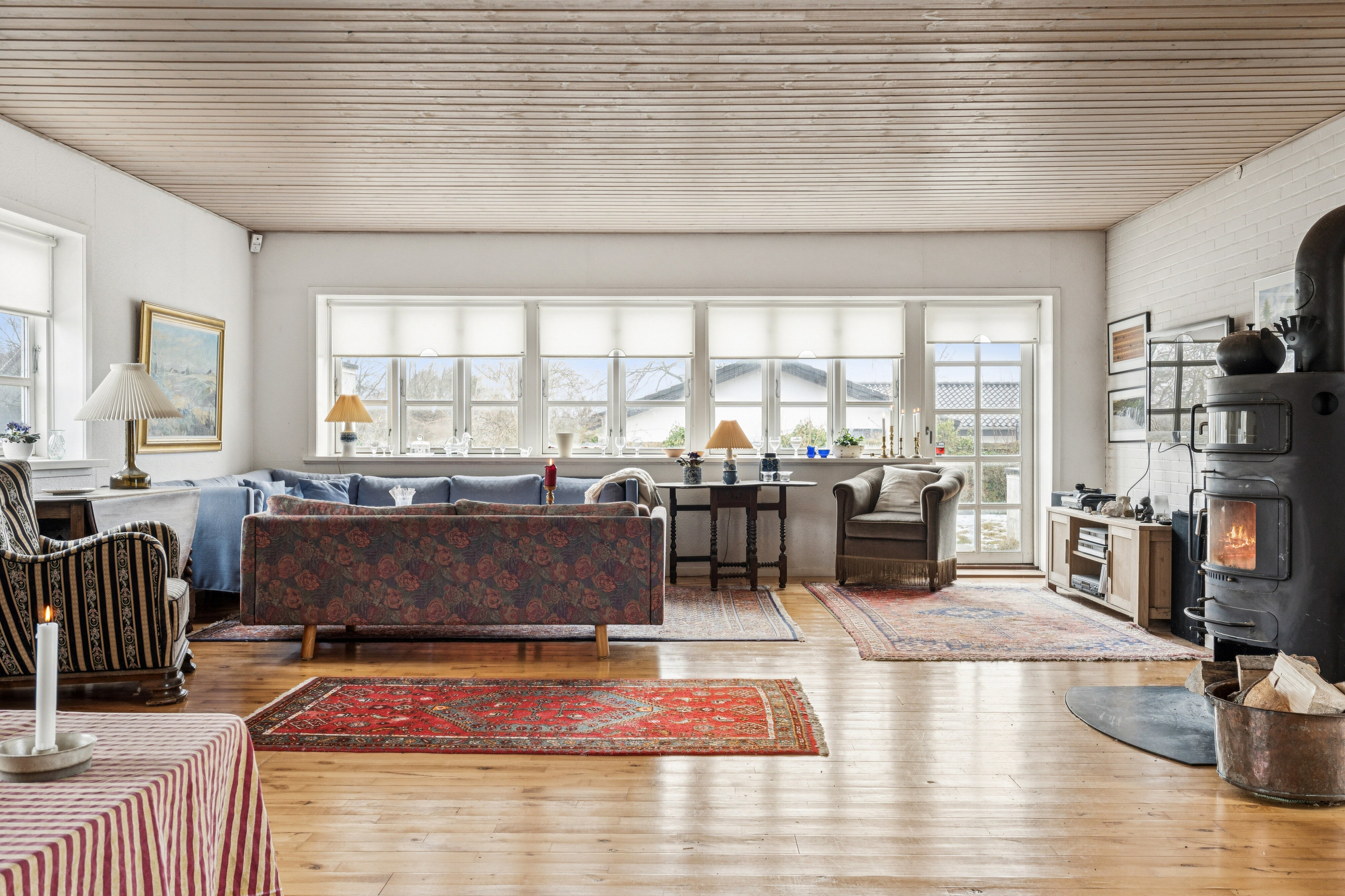 Fremhævet stue billede i fuldskærmstilstand. Billede af Frejasvej 47, 9800 Hjørring